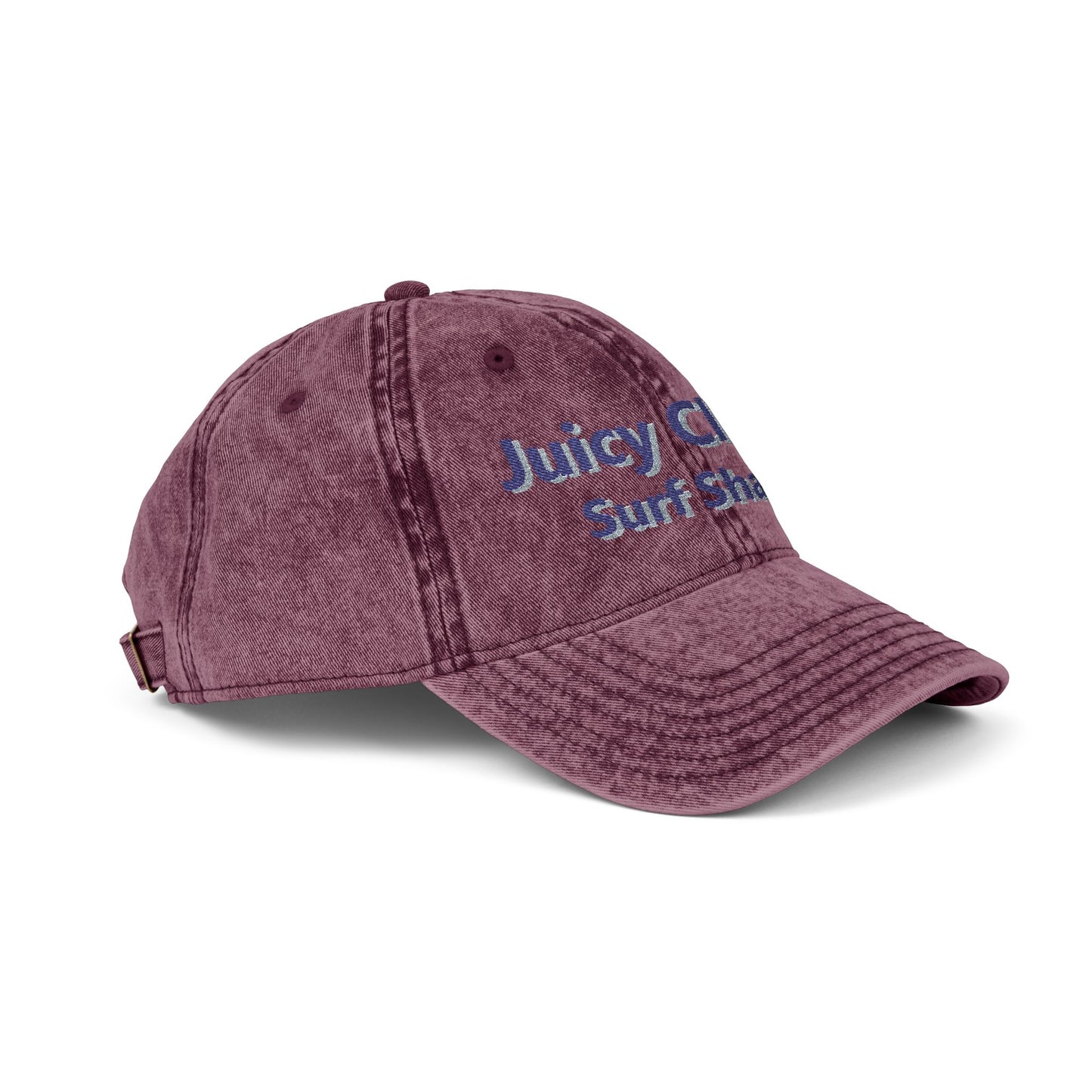 Juicy Clams Embroidered Vintage Cap (E002)