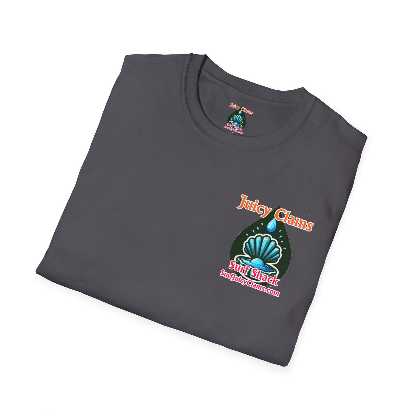 Juicy Clams Unisex Logo T-Shirt (A015)