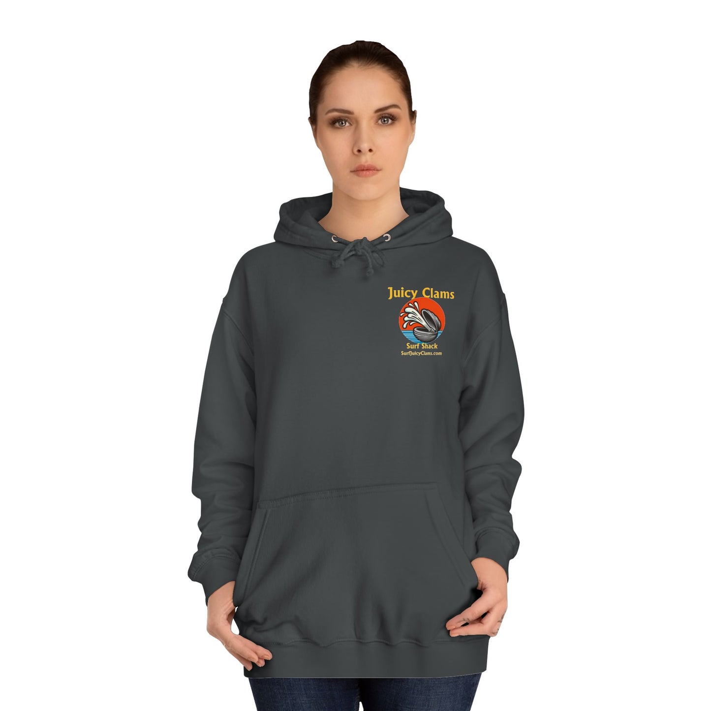 Juicy Clams Unisex College Hoodie (A005)