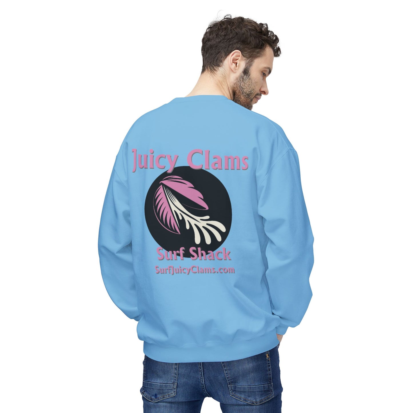 Juicy Clams Unisex Midweight Sweatshirt (A001)