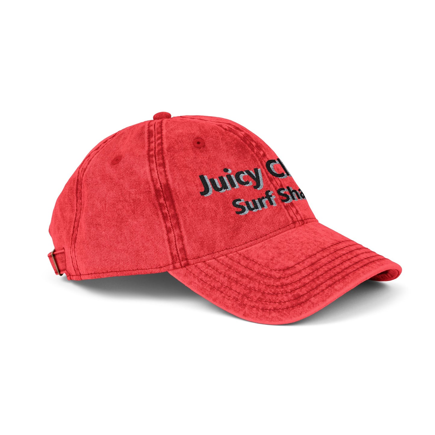 Juicy Clams Embroidered Vintage Cap (E005)