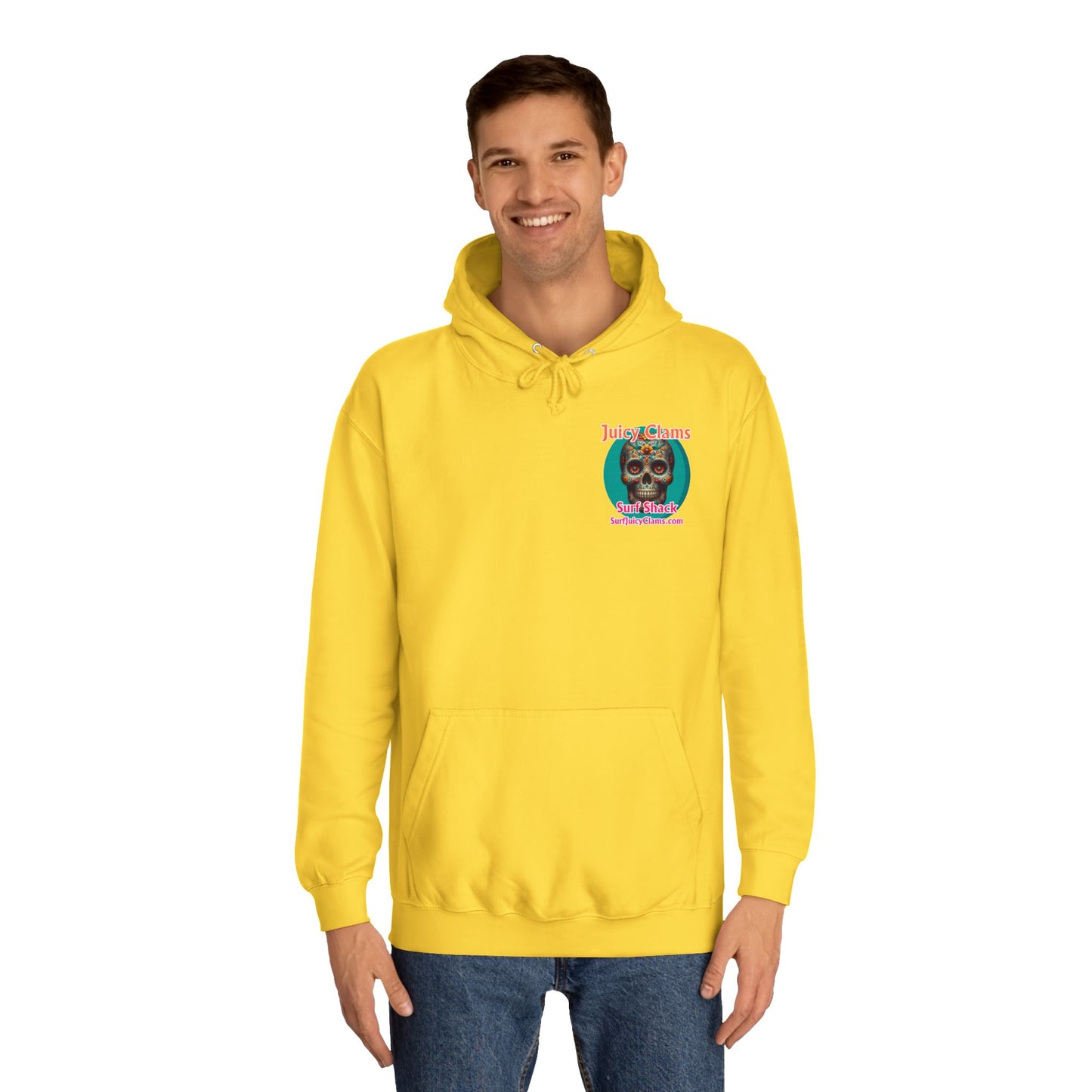 Juicy Clams Unisex College Hoodie (A014)