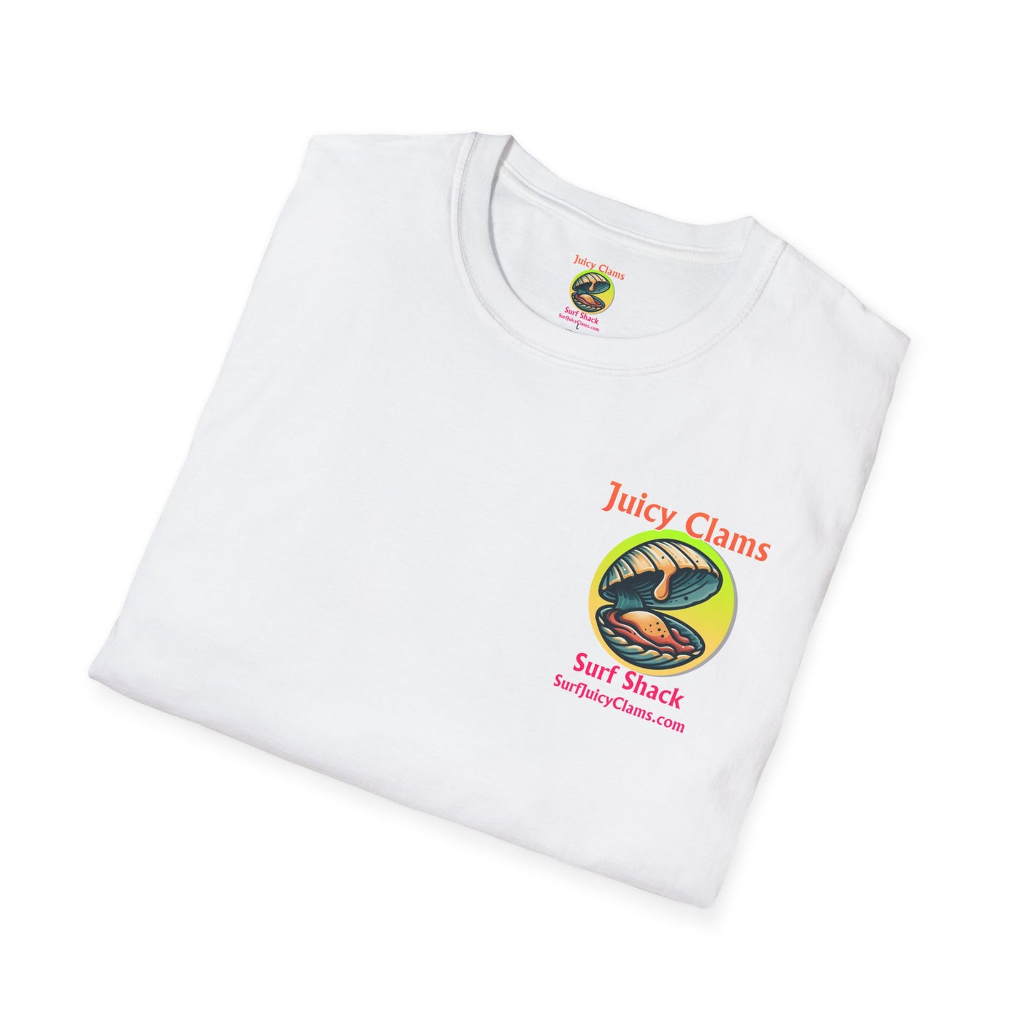 Juicy Clams Unisex Logo T-Shirt (A010)