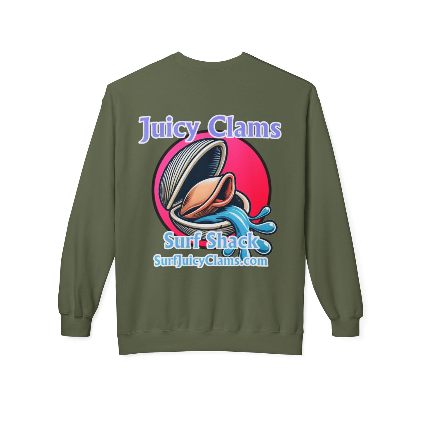 Juicy Clams Unisex Midweight Sweatshirt (A007)