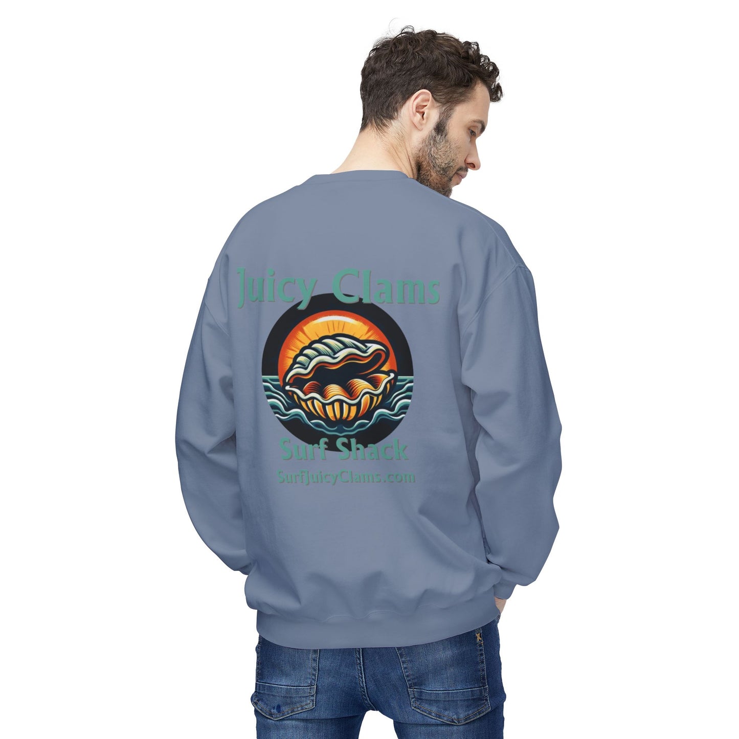Juicy Clams Unisex Midweight Sweatshirt (A002)