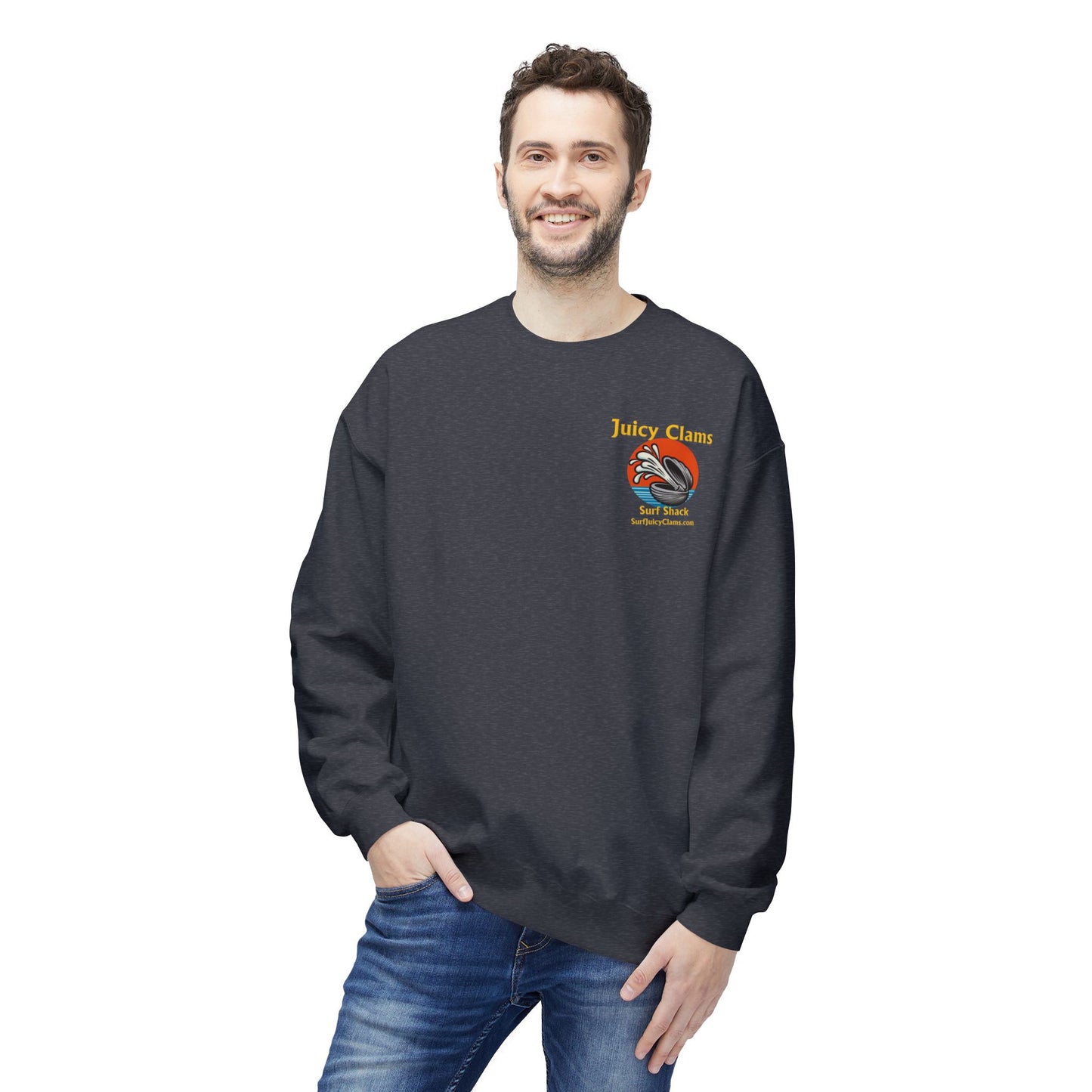 Juicy Clams Unisex Midweight Sweatshirt (A005)