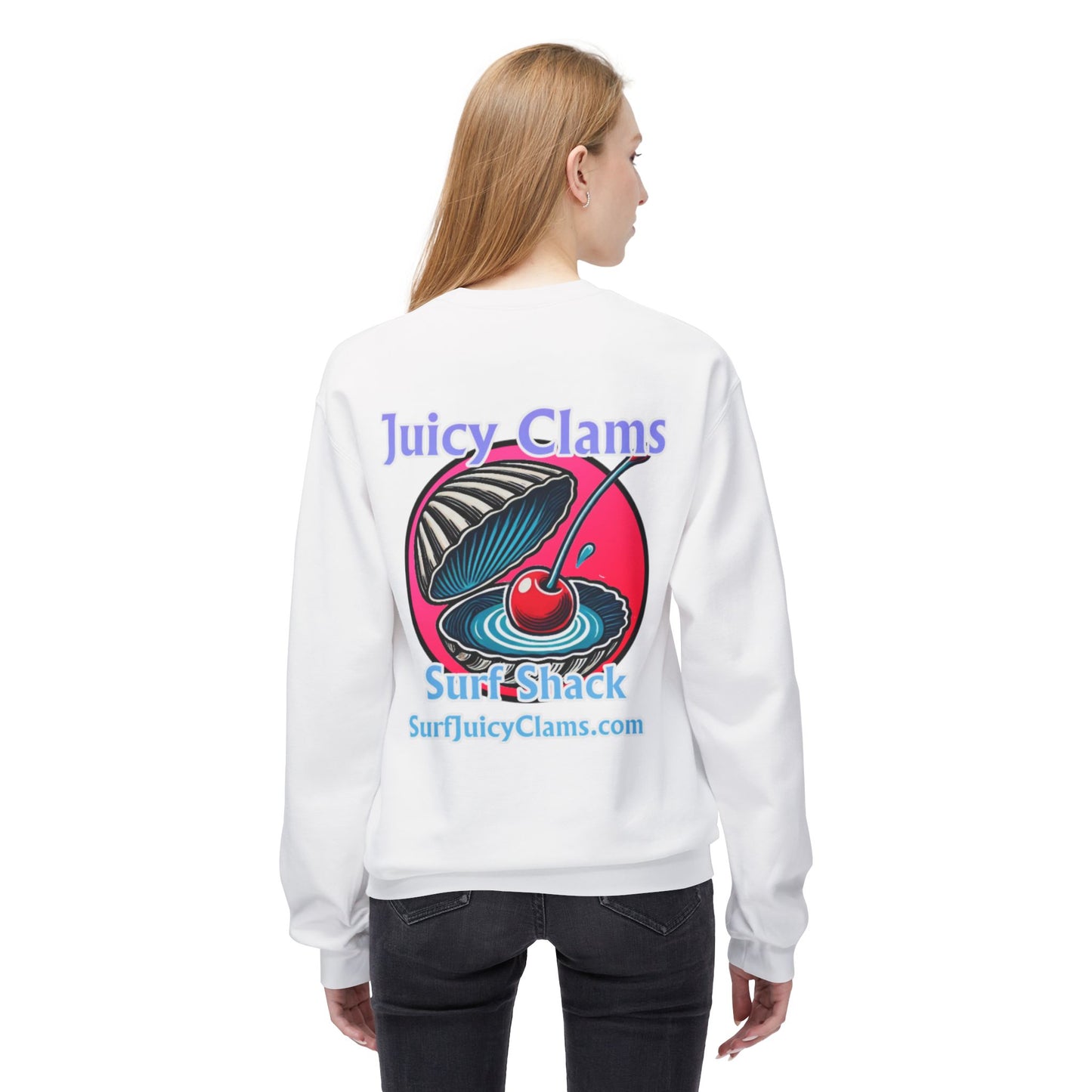 Juicy Clams Unisex Midweight Sweatshirt (A008)