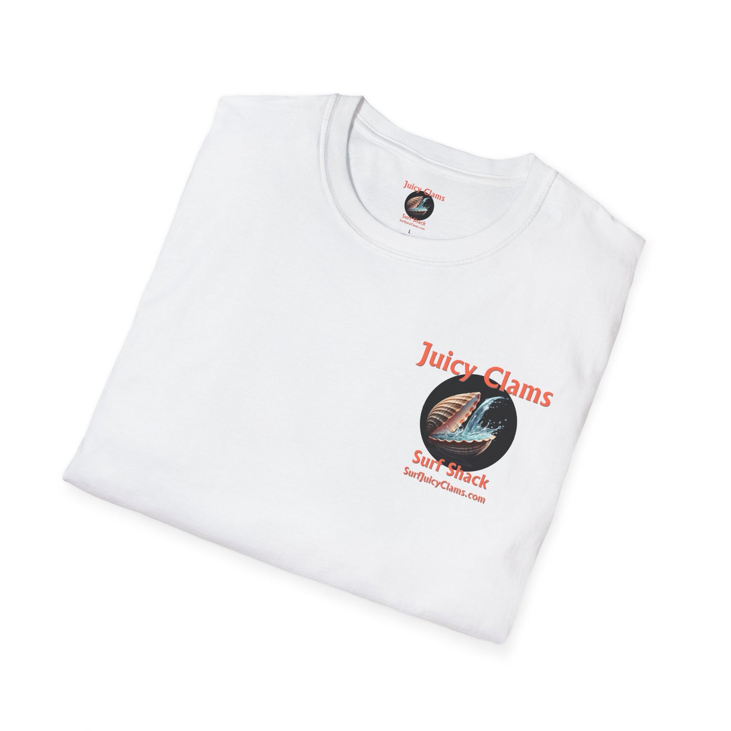 Juicy Clams Unisex Logo T-Shirt (A011)
