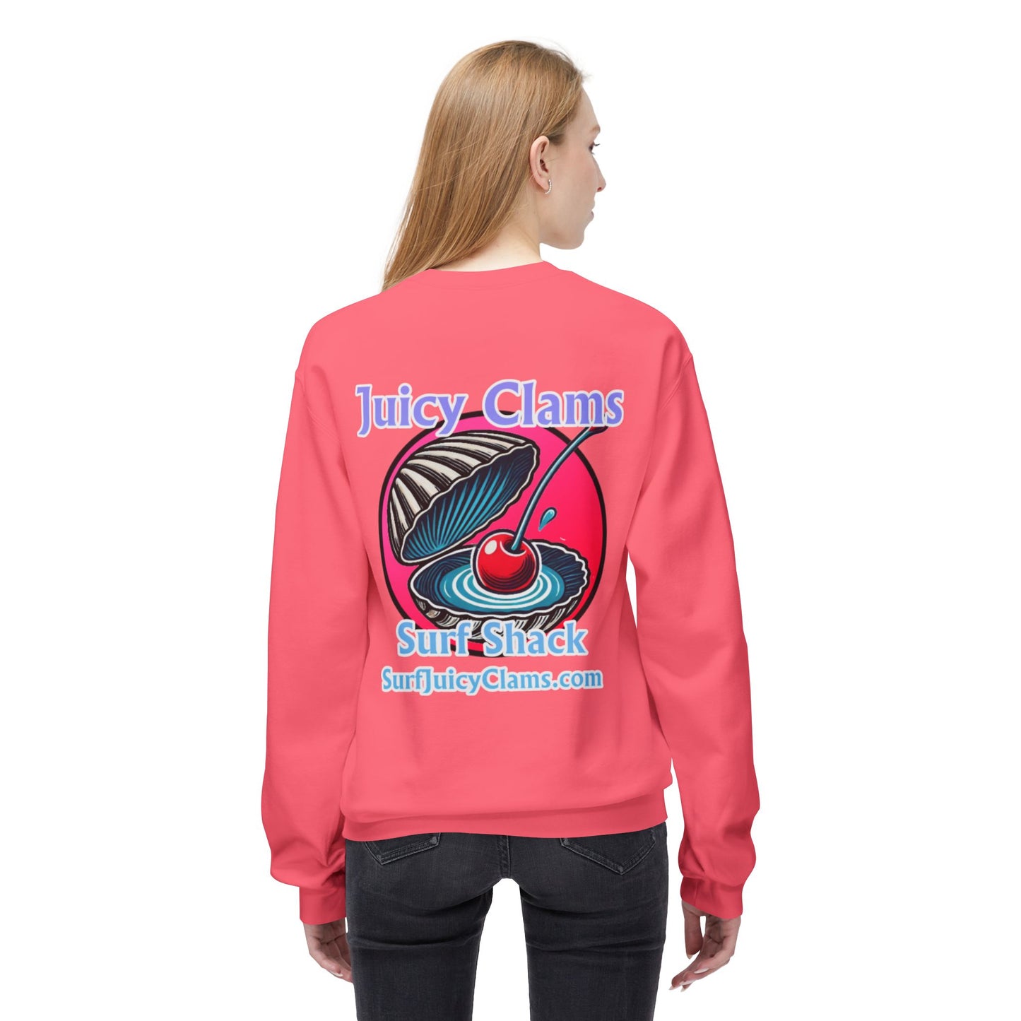 Juicy Clams Unisex Midweight Sweatshirt (A008)