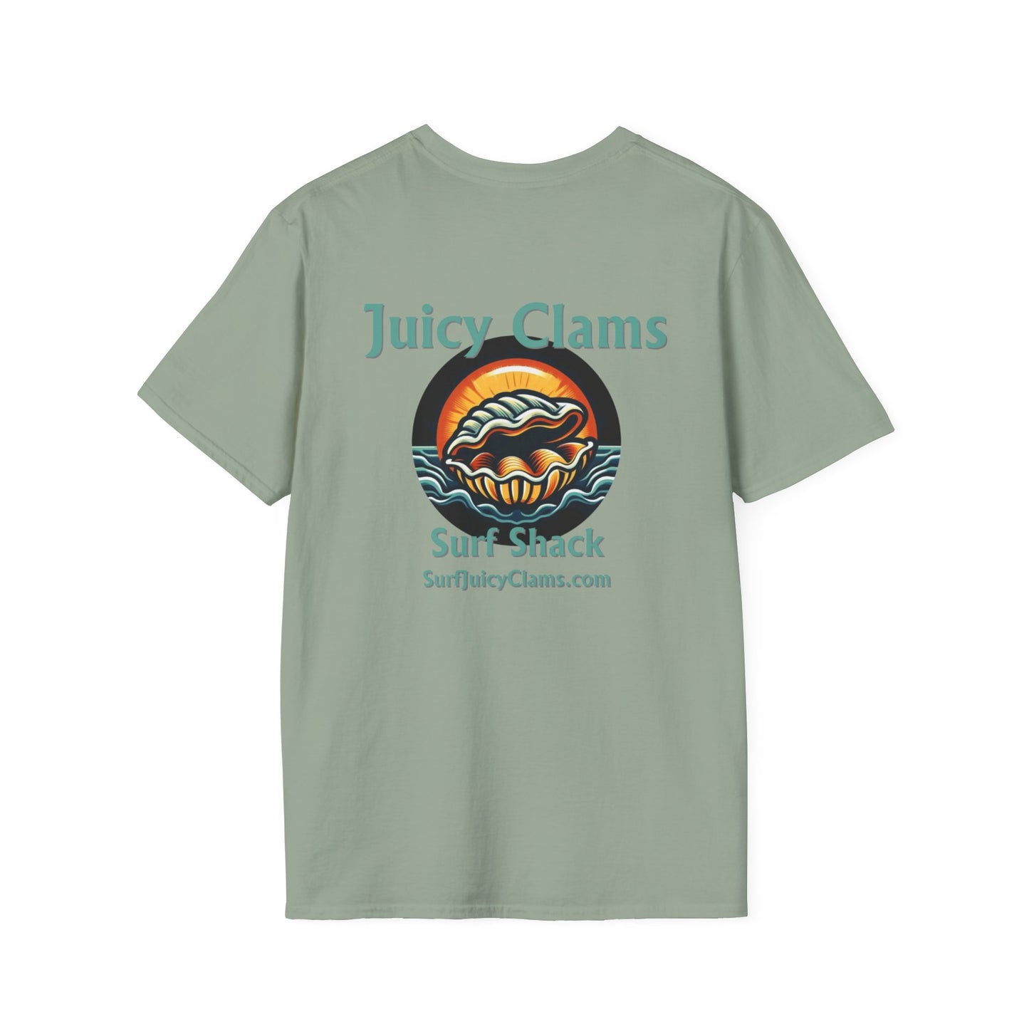 Juicy Clams Unisex Logo T-Shirt (A002)