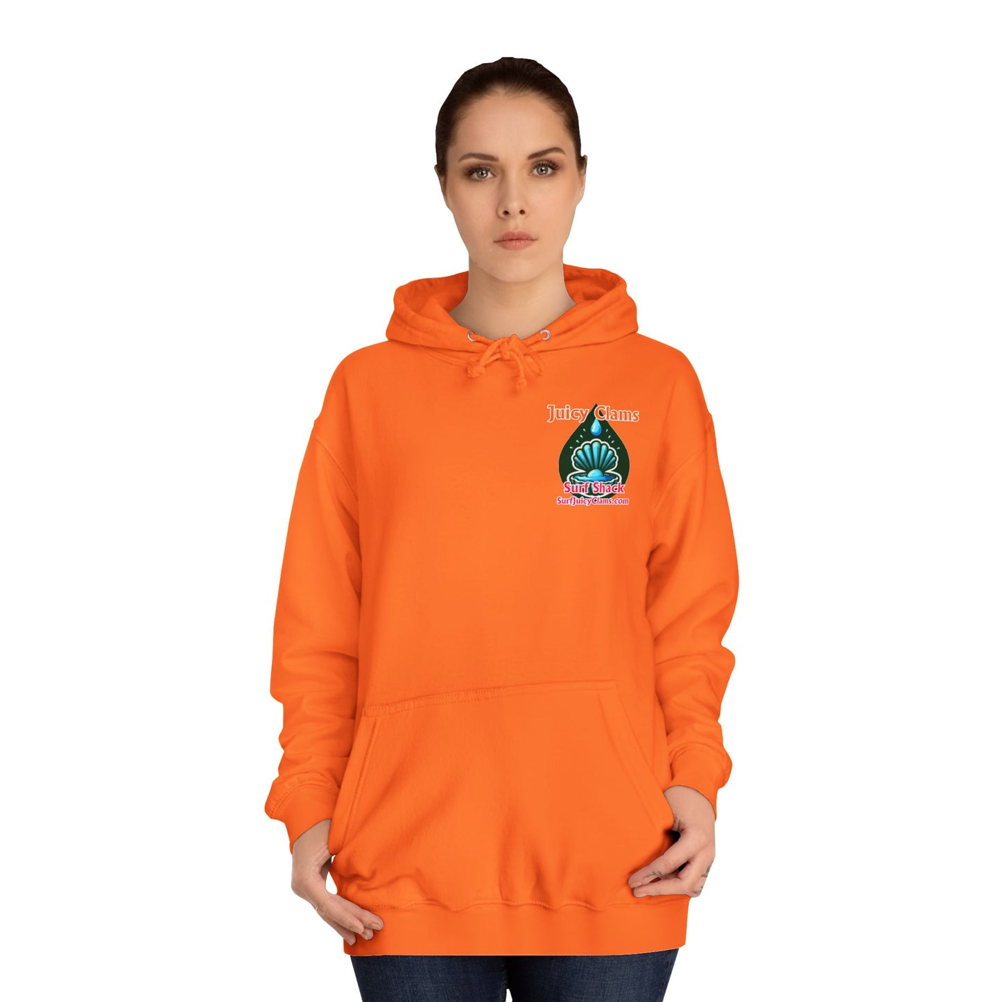 Juicy Clams Unisex College Hoodie (A015)
