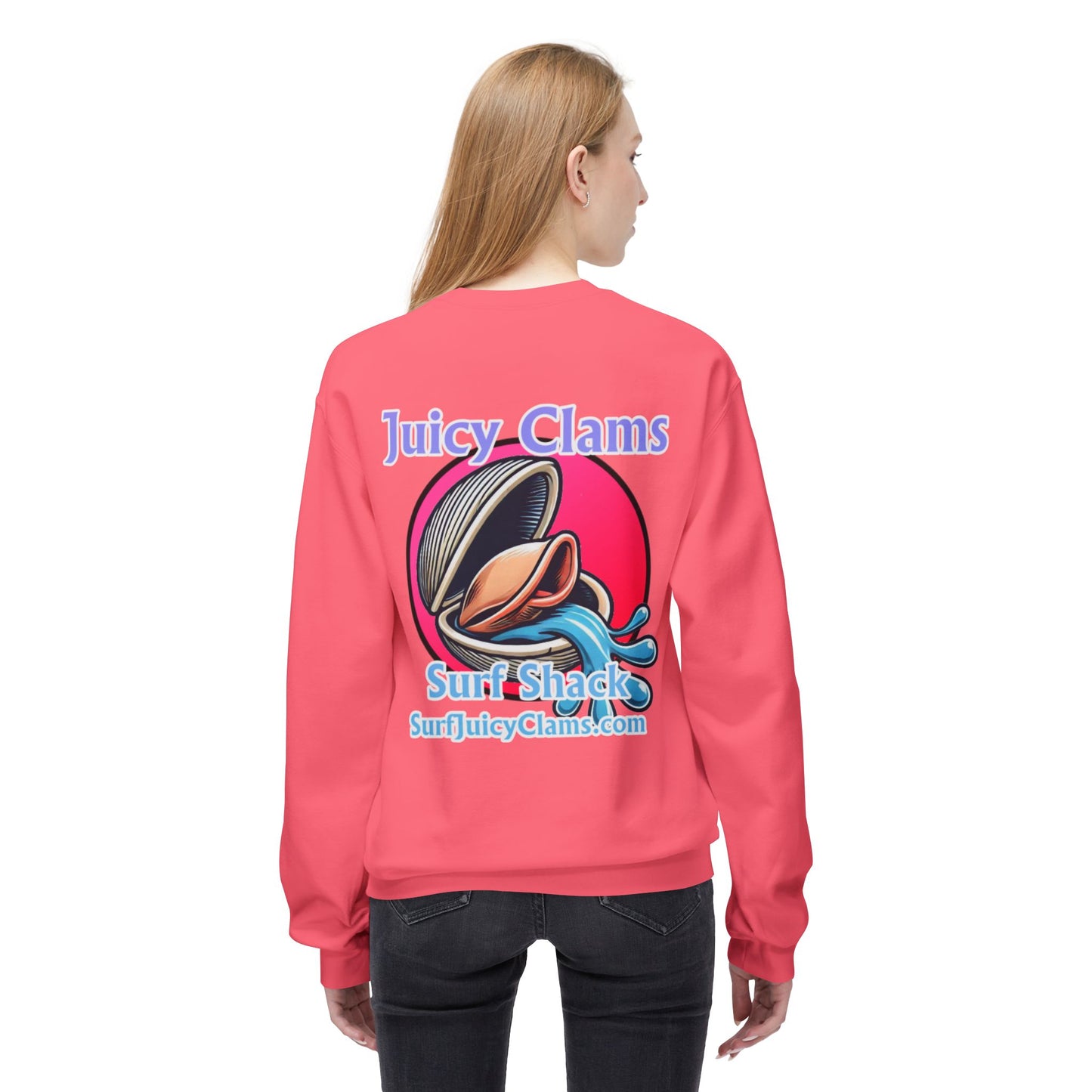 Juicy Clams Unisex Midweight Sweatshirt (A007)
