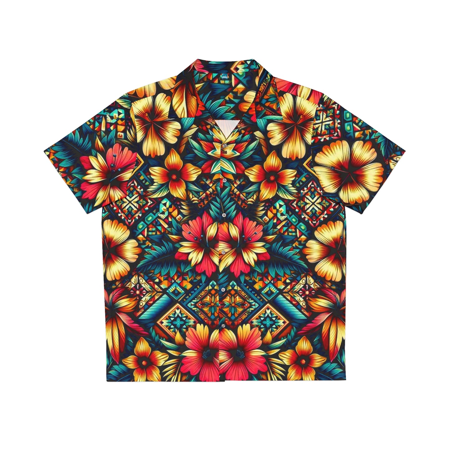 Juicy Clams Men's Hawaiian Shirt (1087)