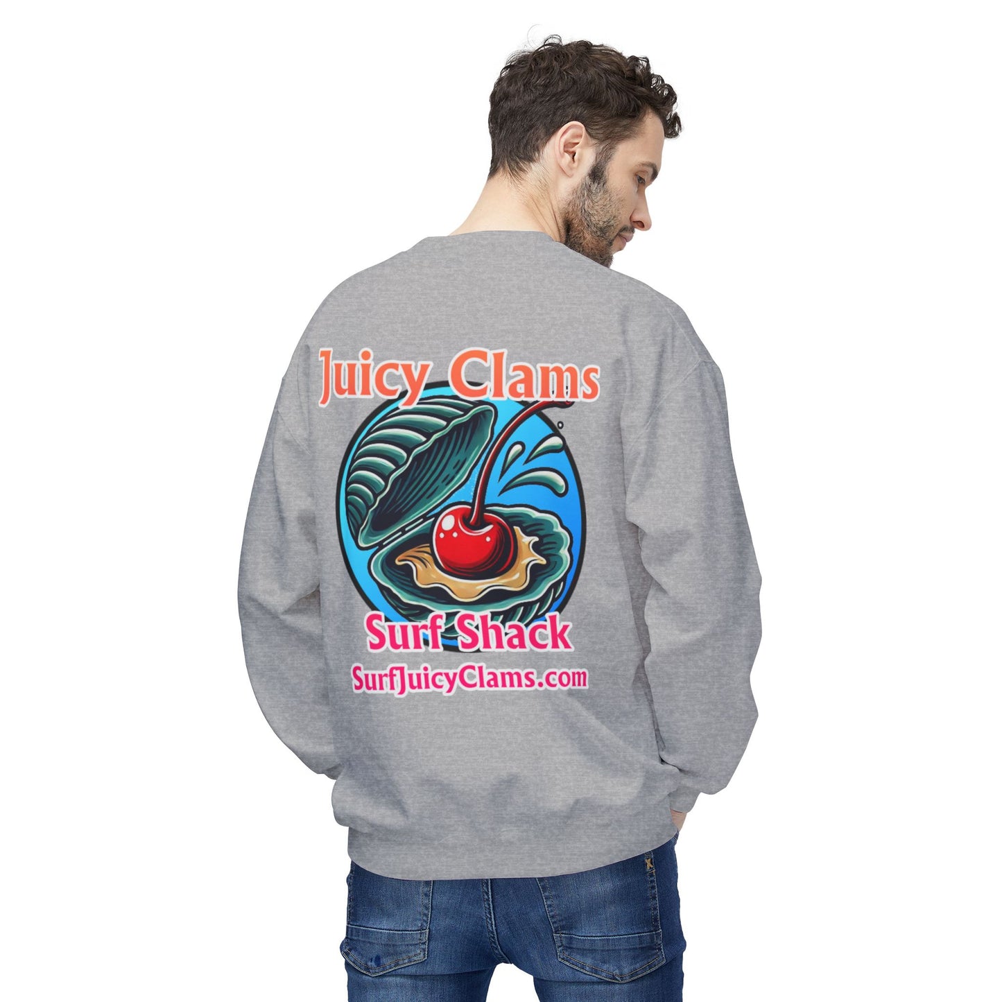 Juicy Clams Unisex Midweight Sweatshirt (A003)