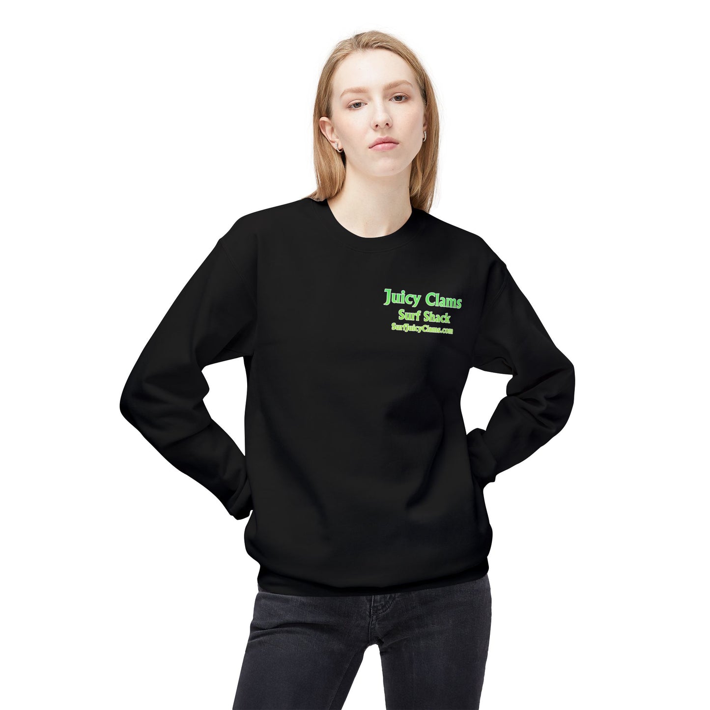 Juicy Clams Unisex Midweight Sweatshirt (D006)