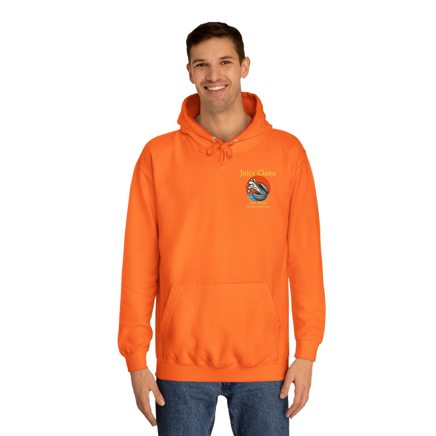 Juicy Clams Unisex College Hoodie (A005)