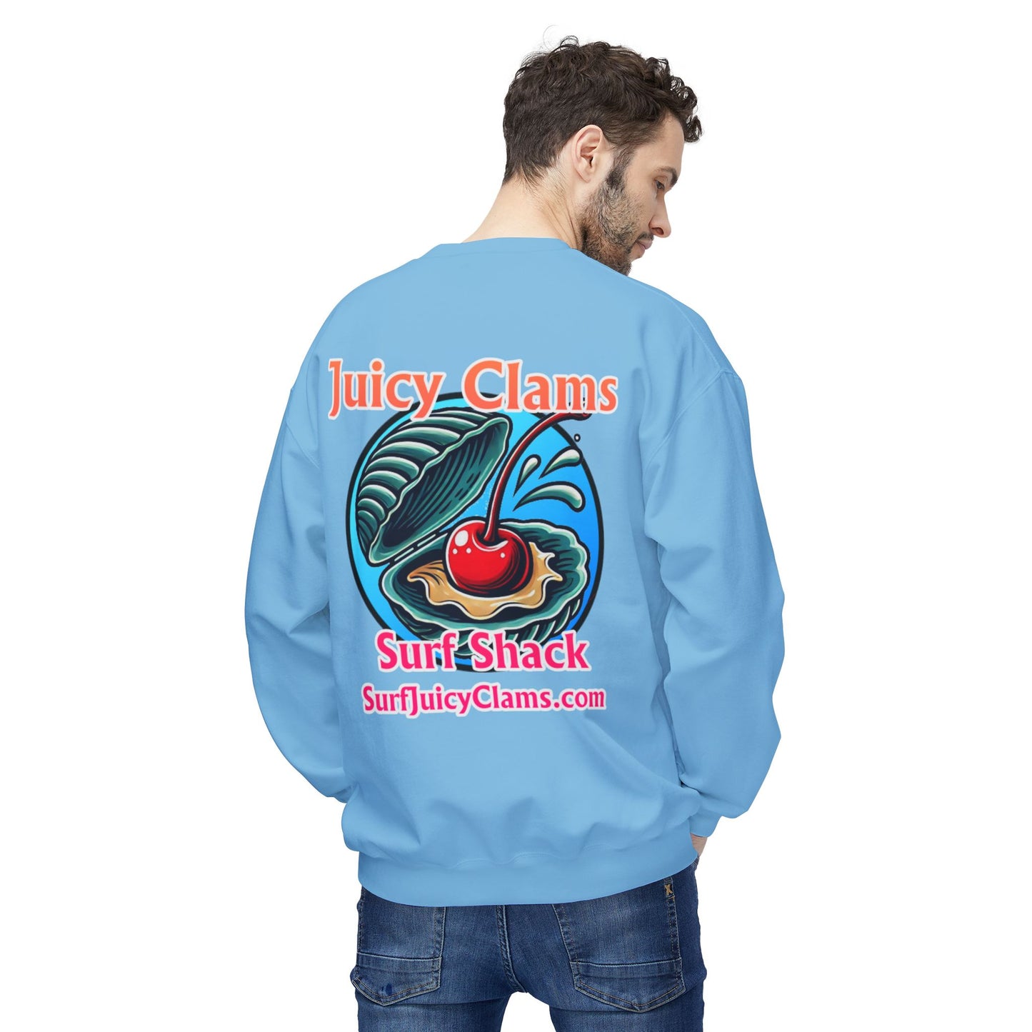 Juicy Clams Unisex Midweight Sweatshirt (A003)