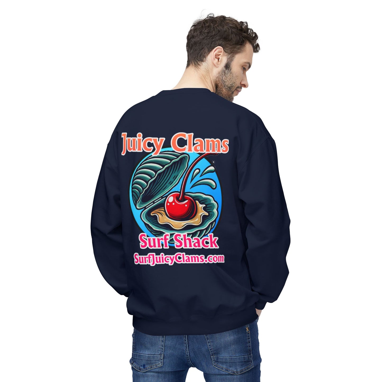 Juicy Clams Unisex Midweight Sweatshirt (A003)