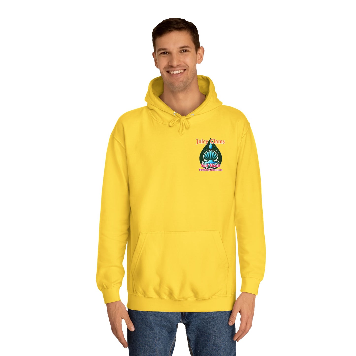 Juicy Clams Unisex College Hoodie (A015)