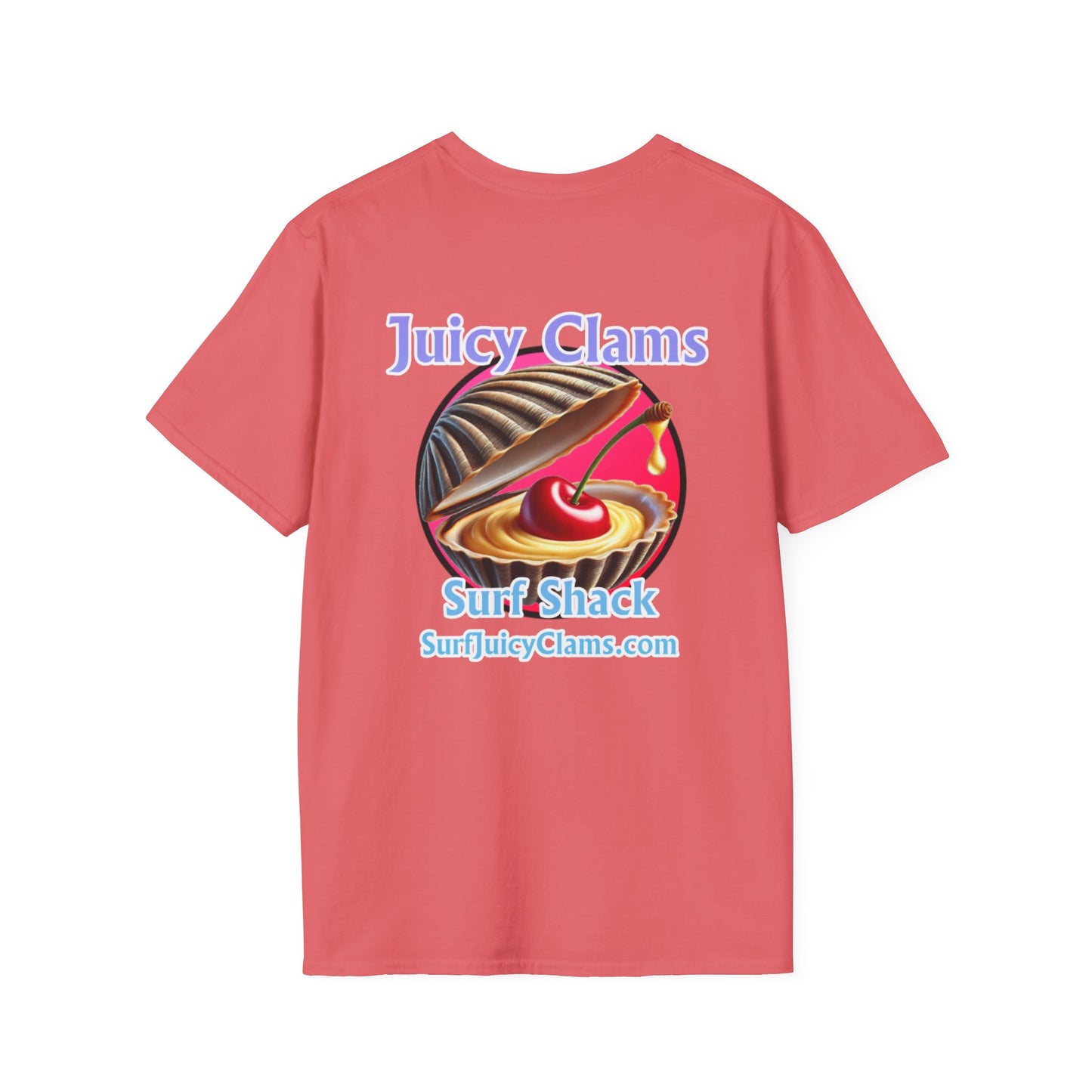 Juicy Clams Unisex Logo T-Shirt (A012)