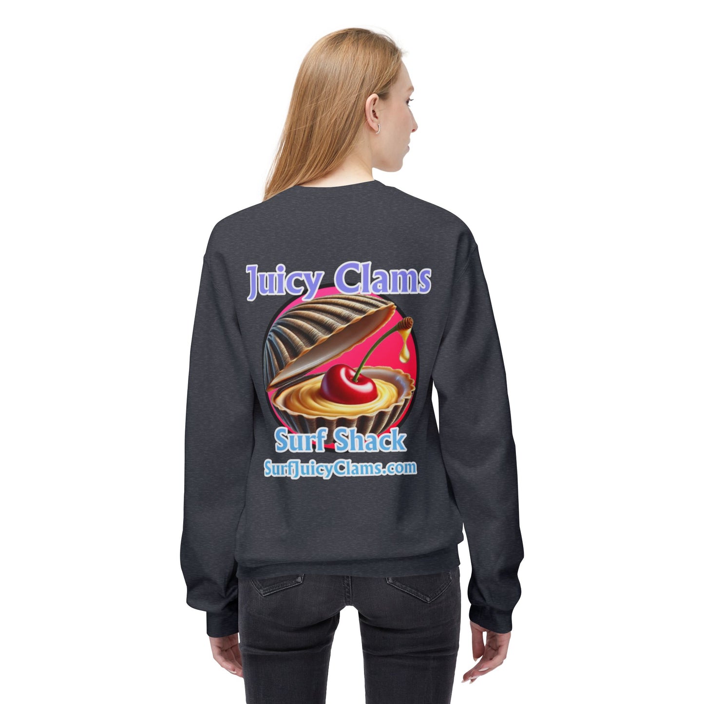 Juicy Clams Unisex Midweight Sweatshirt (A012)
