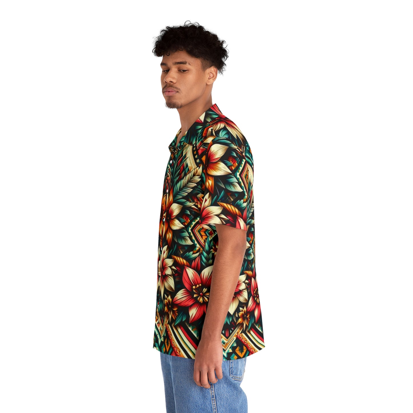 Juicy Clams Men's Hawaiian Shirt (H153)