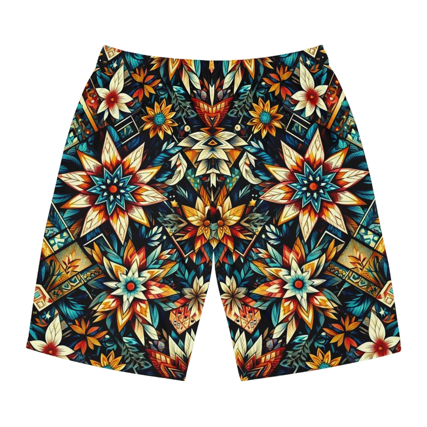 Juicy Clams Men's Board Shorts (H053)