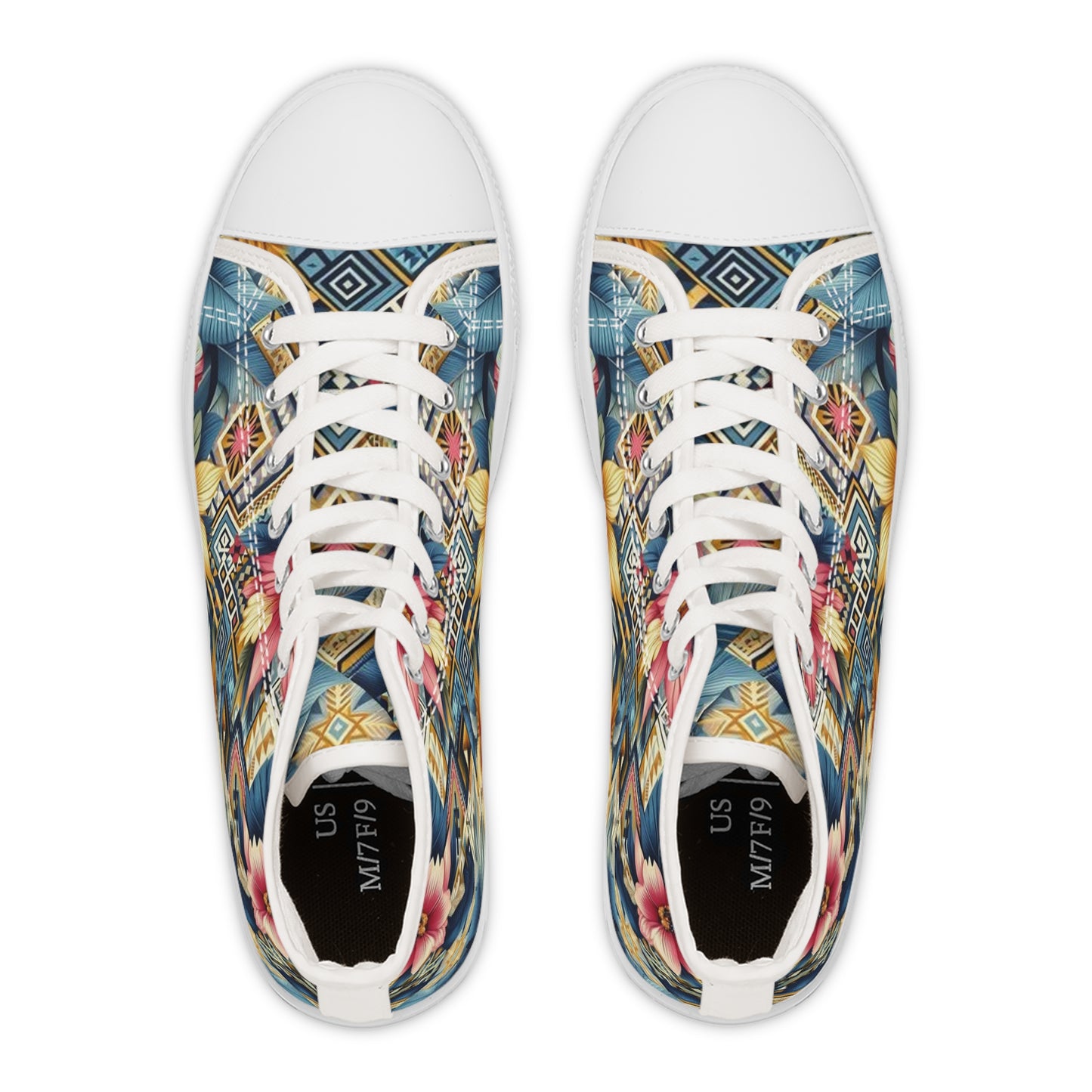 Juicy Clams Women's High Top Sneakers (1075)