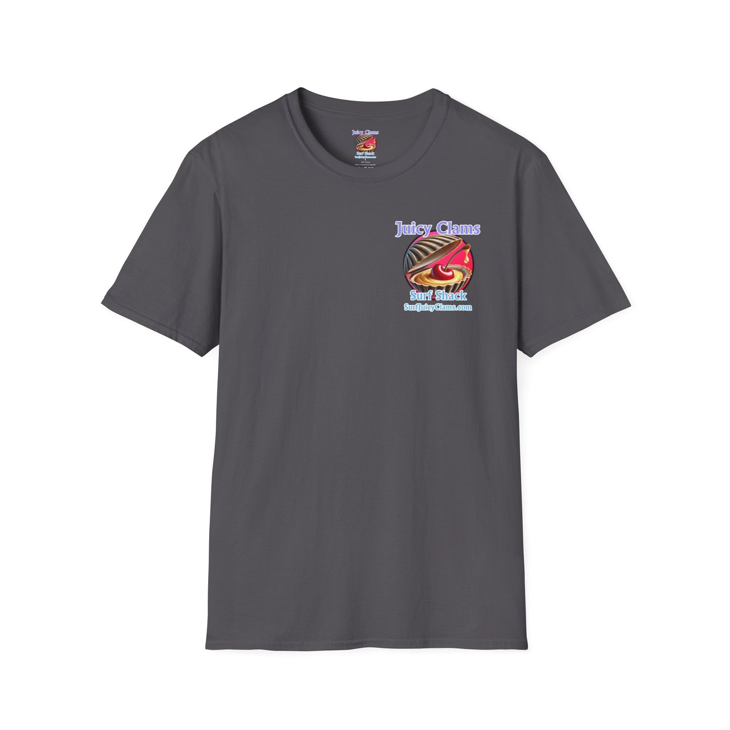 Juicy Clams Unisex Logo T-Shirt (A012)