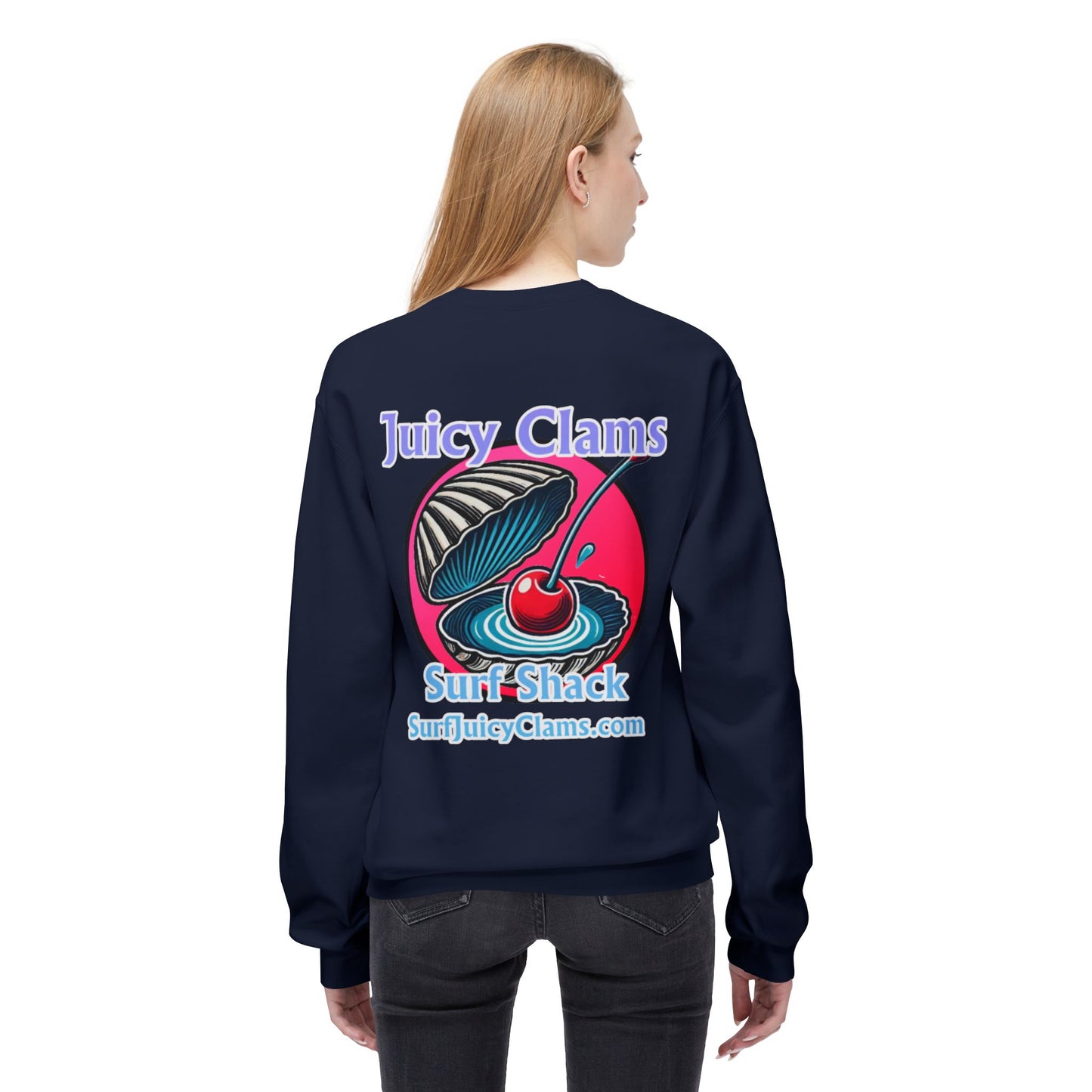 Juicy Clams Unisex Midweight Sweatshirt (A008)