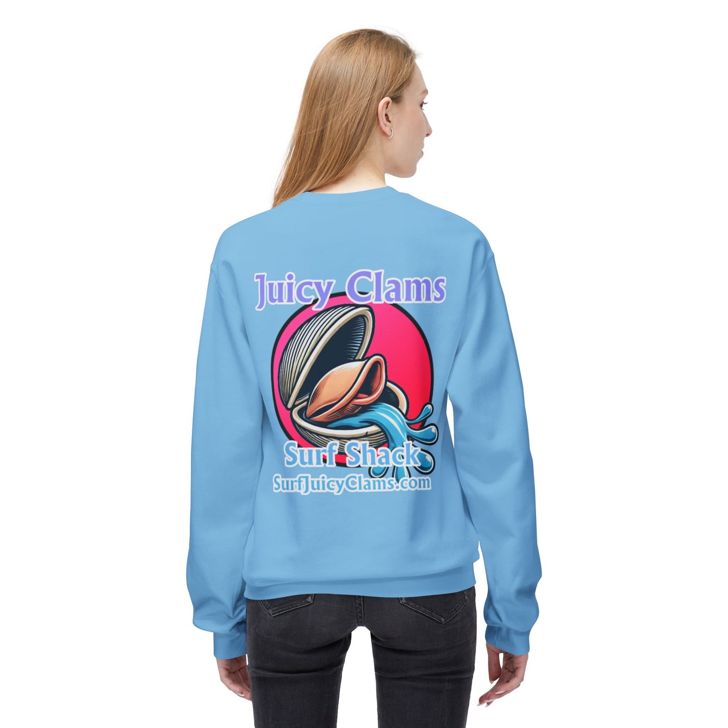 Juicy Clams Unisex Midweight Sweatshirt (A007)