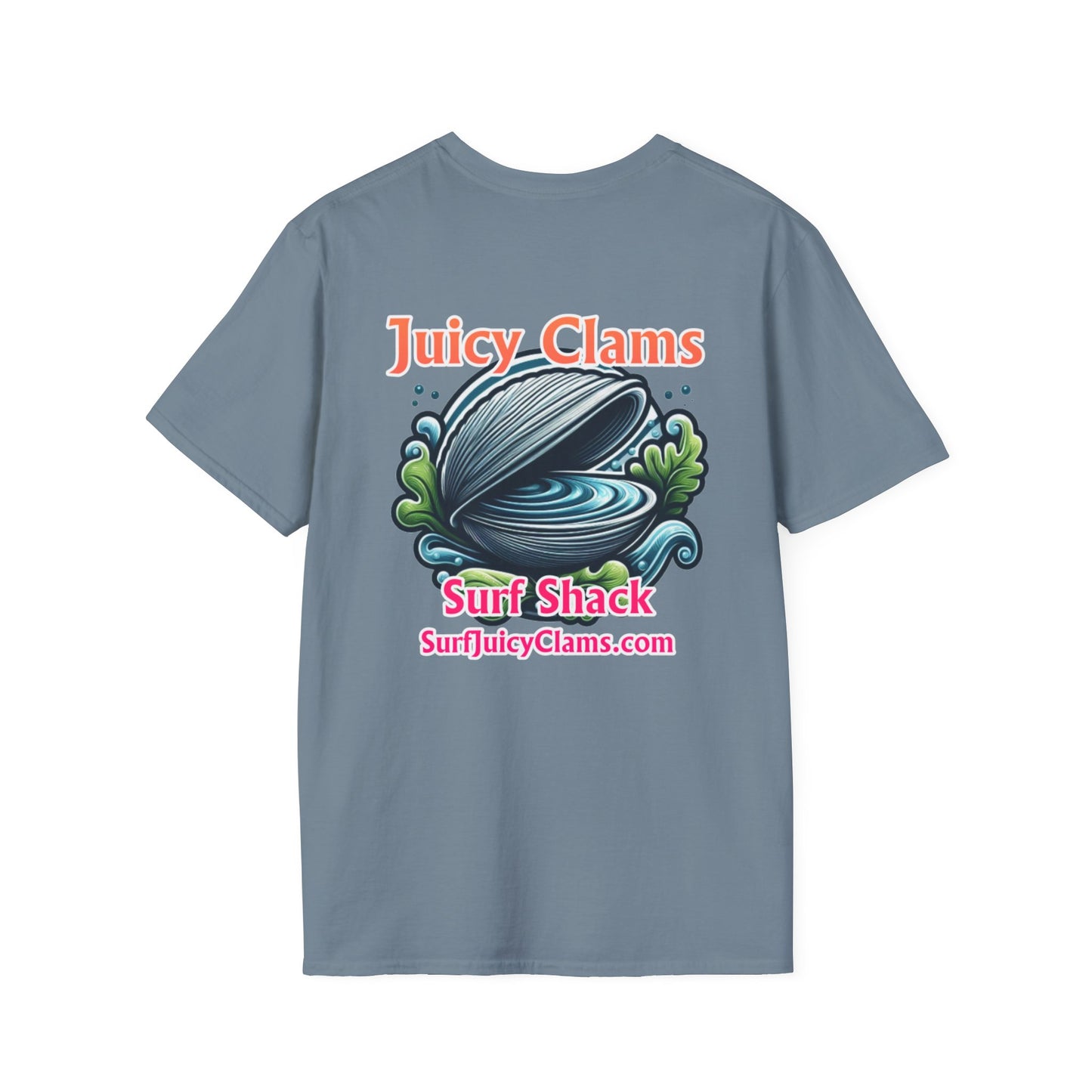 Juicy Clams Unisex Logo T-Shirt (A013)