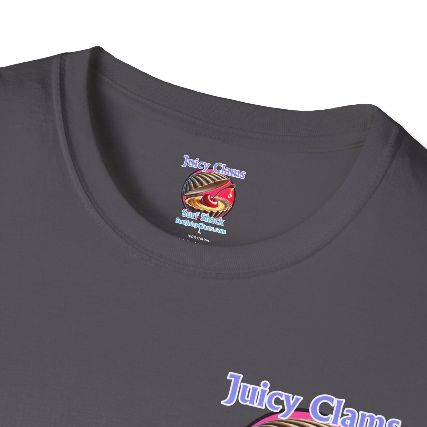 Juicy Clams Unisex Logo T-Shirt (A012)