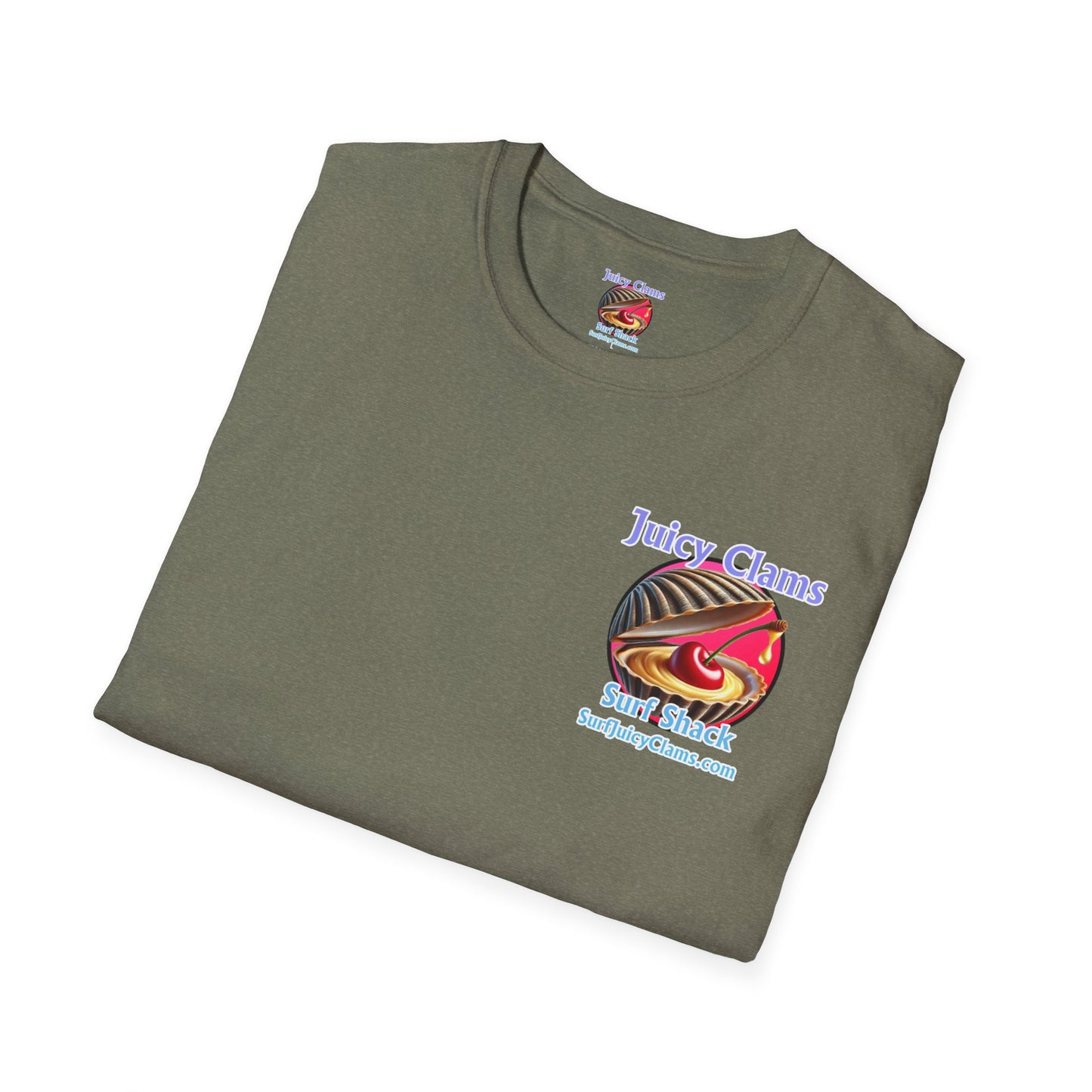 Juicy Clams Unisex Logo T-Shirt (A012)