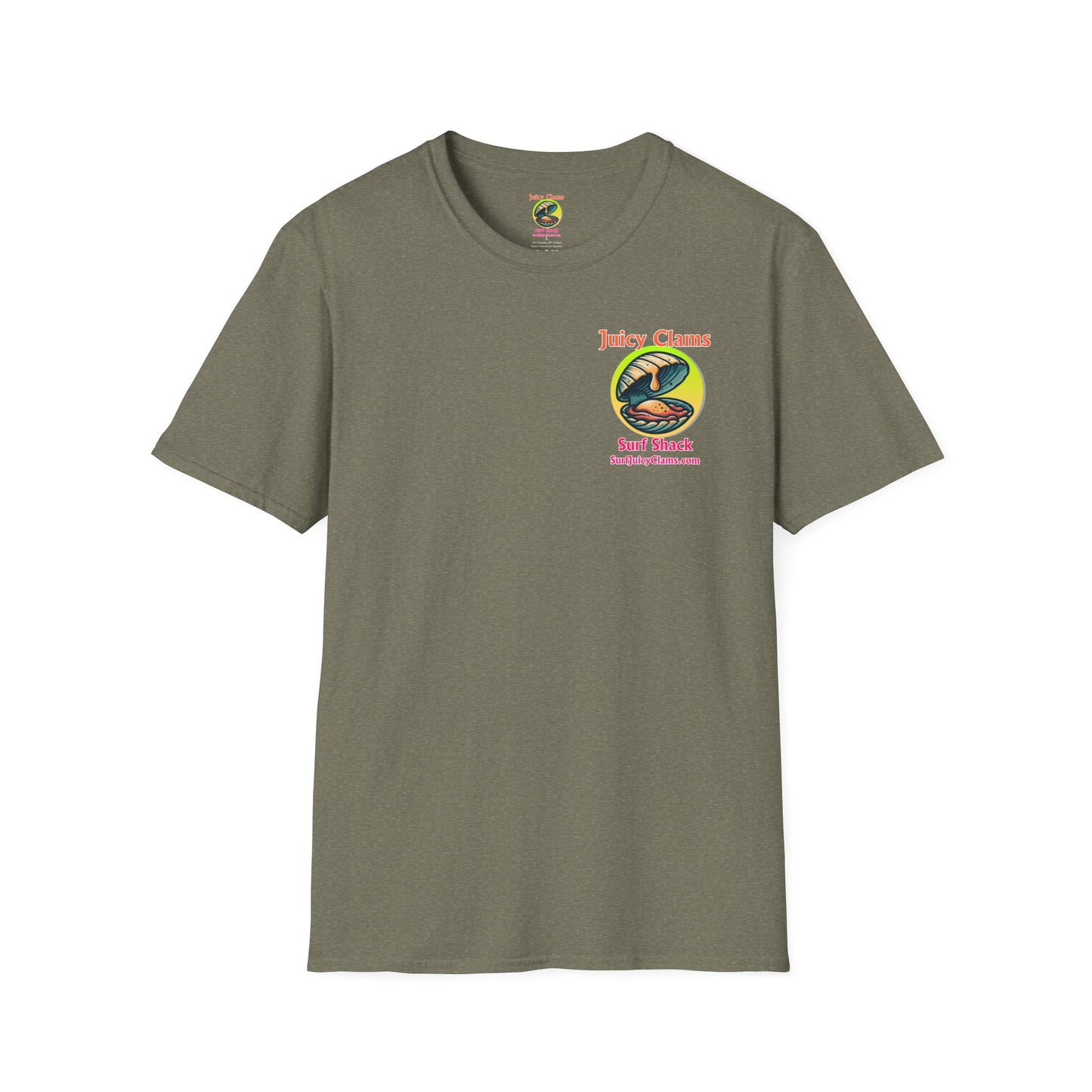 Juicy Clams Unisex Logo T-Shirt (A010)