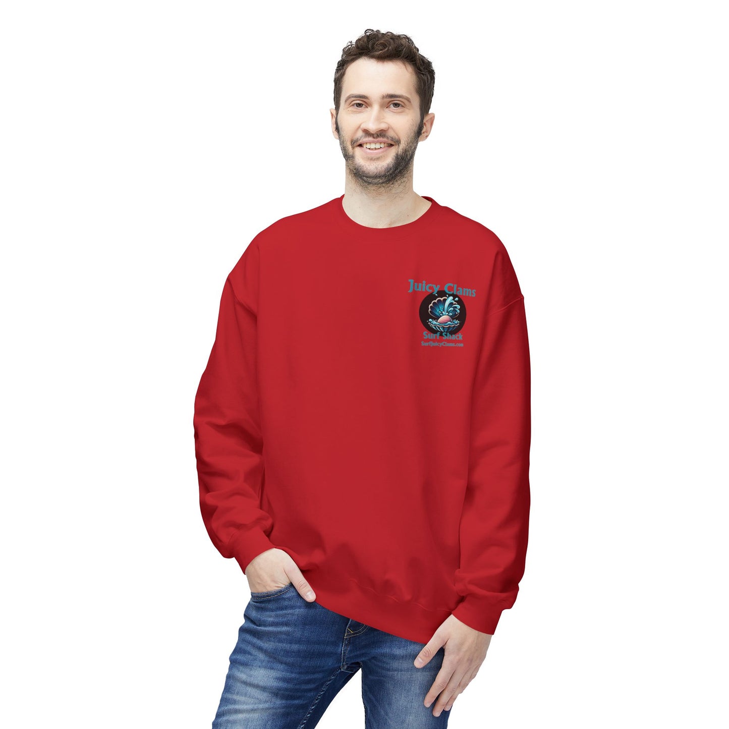 Juicy Clams Unisex Midweight Sweatshirt (A004)