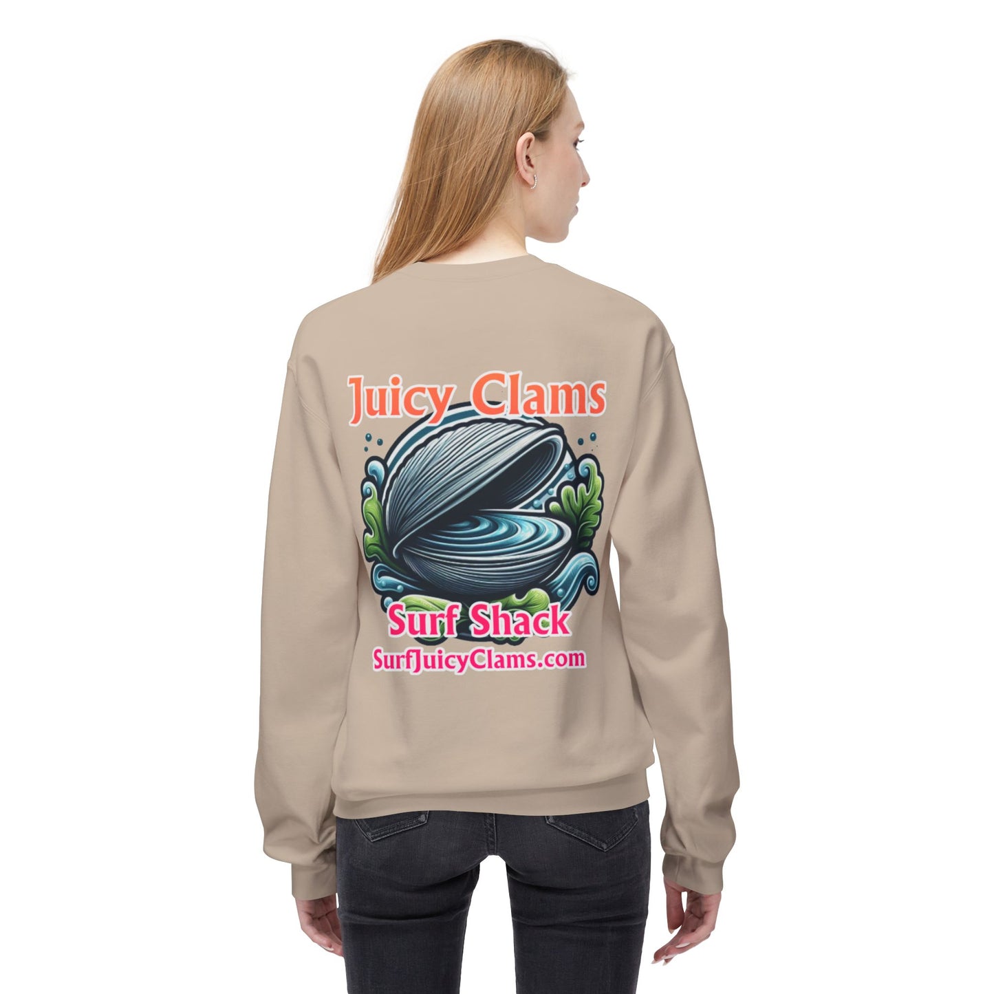 Juicy Clams Unisex Midweight Sweatshirt (A013)