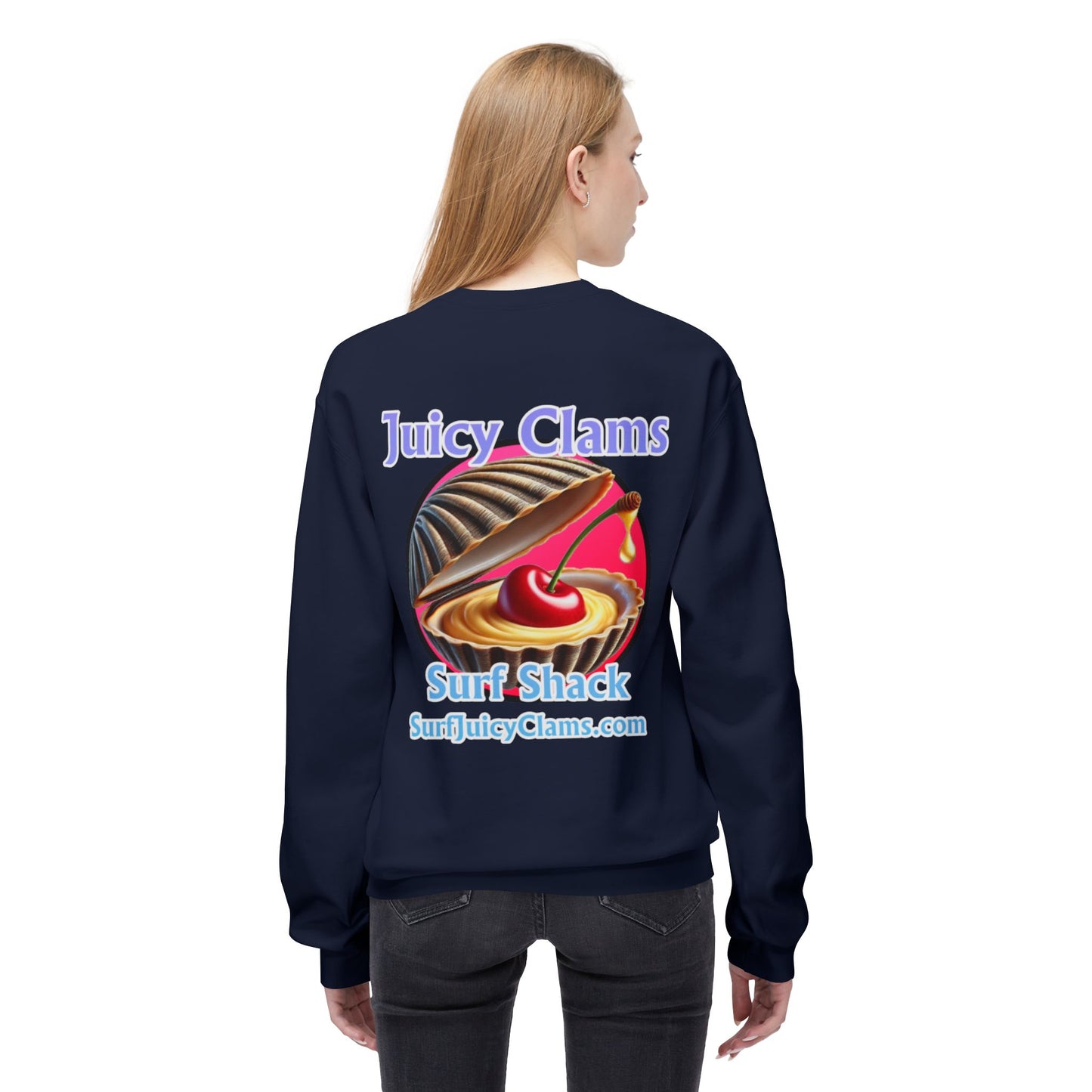 Juicy Clams Unisex Midweight Sweatshirt (A012)