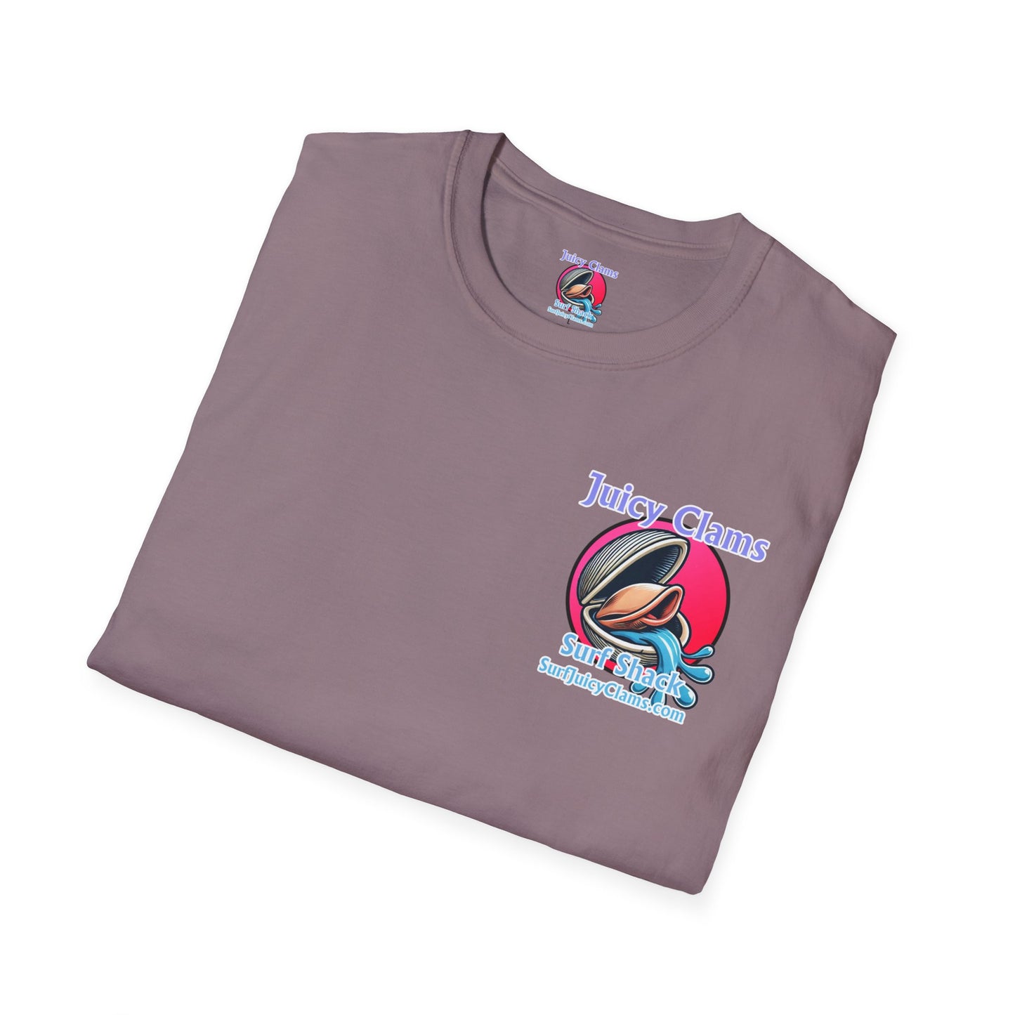 Juicy Clams Unisex Logo T-Shirt (A007)