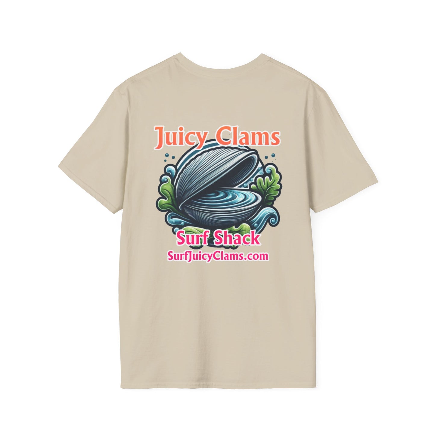 Juicy Clams Unisex Logo T-Shirt (A013)