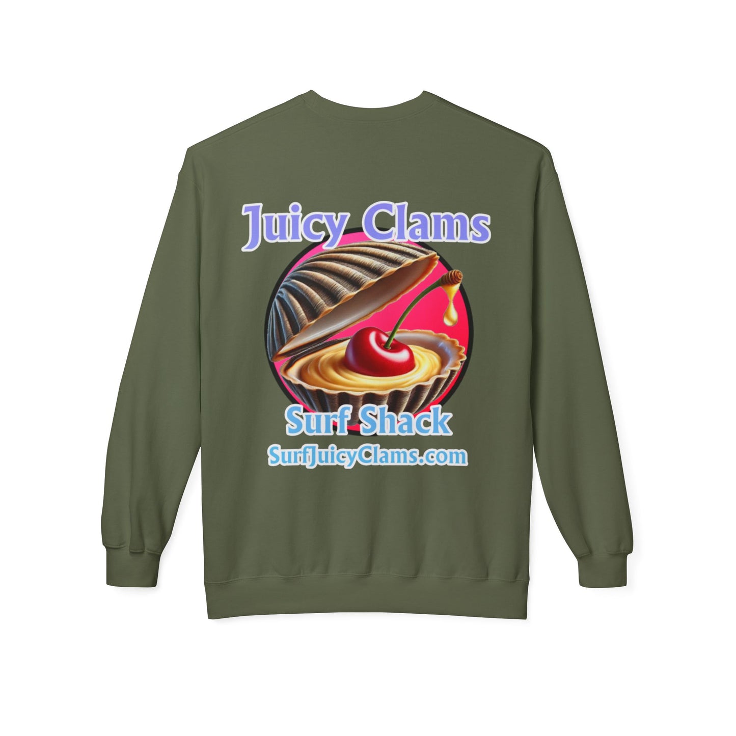 Juicy Clams Unisex Midweight Sweatshirt (A012)