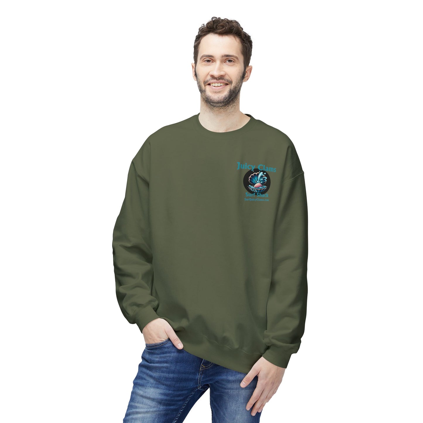 Juicy Clams Unisex Midweight Sweatshirt (A004)