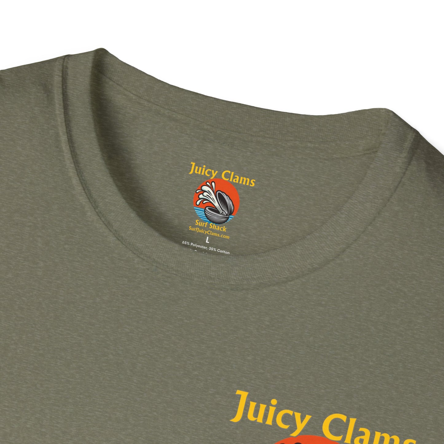 Juicy Clams Unisex Logo T-Shirt (A005)