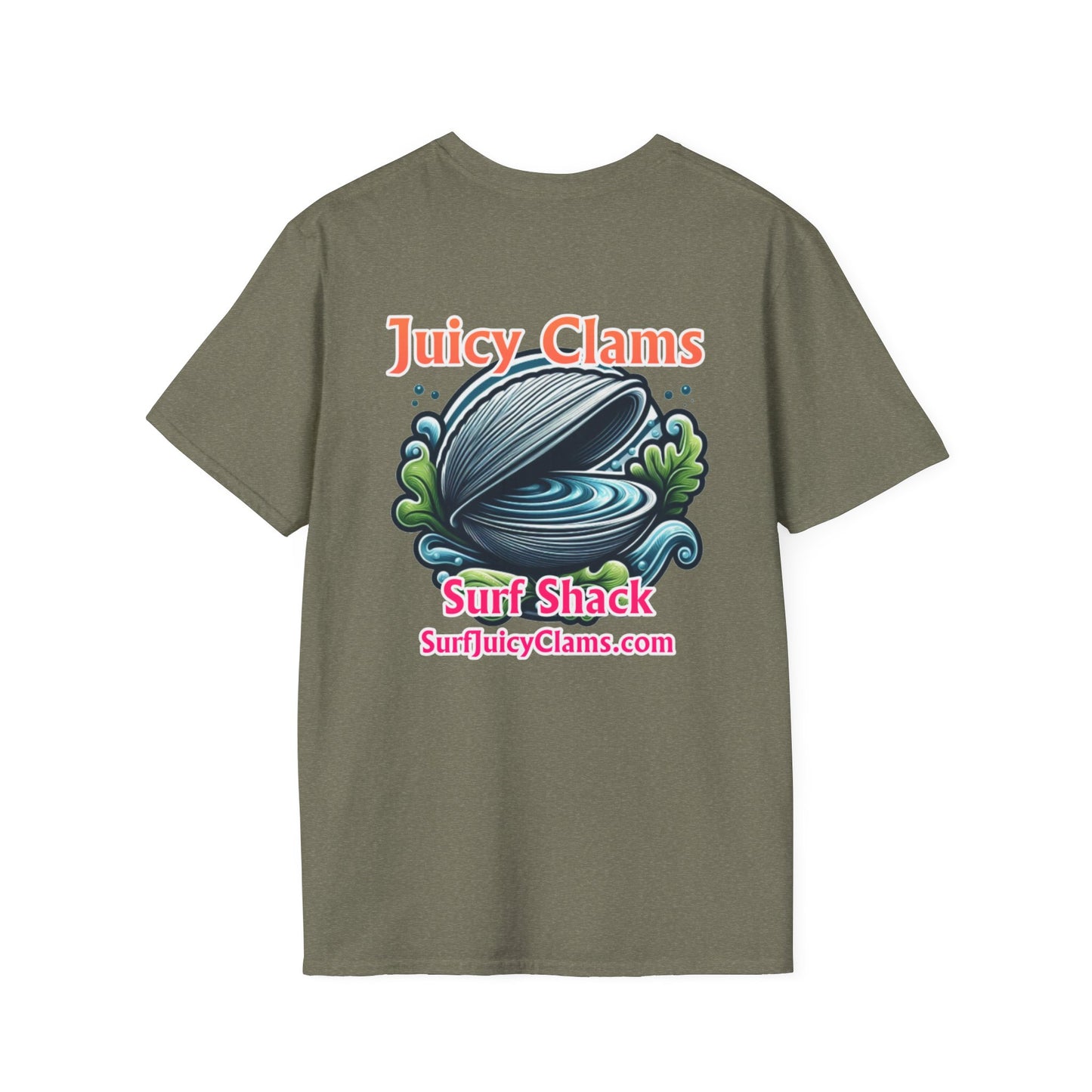 Juicy Clams Unisex Logo T-Shirt (A013)