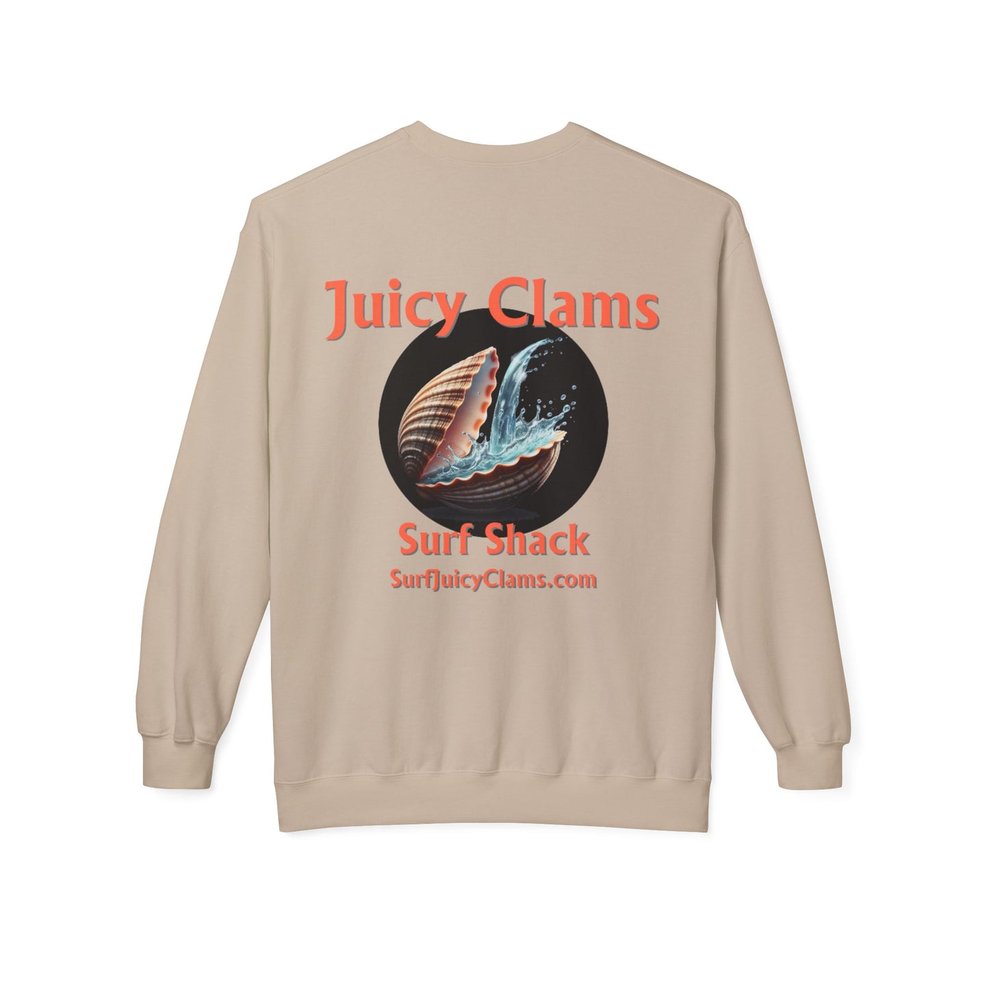 Juicy Clams Unisex Midweight Sweatshirt (A011)