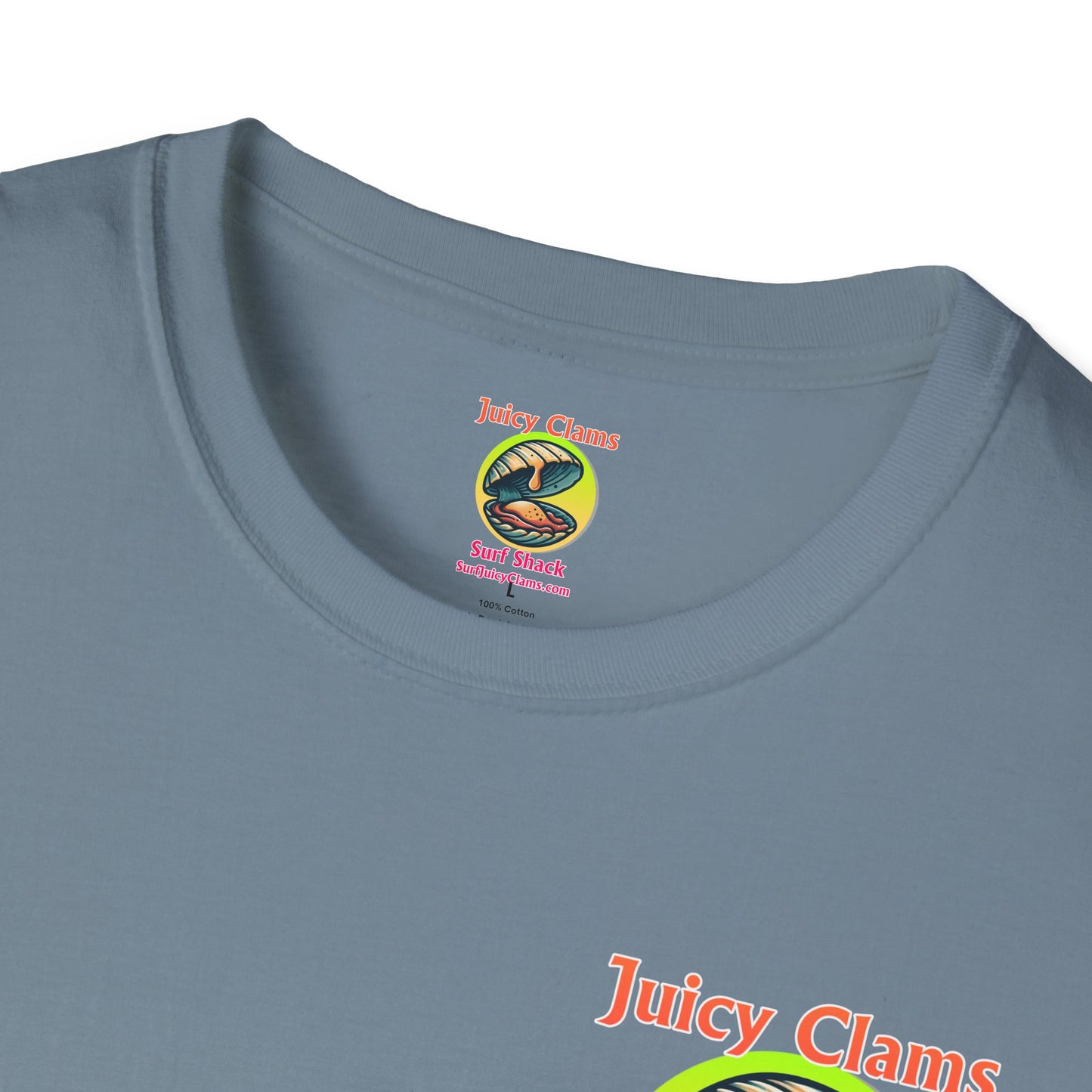 Juicy Clams Unisex Logo T-Shirt (A010)