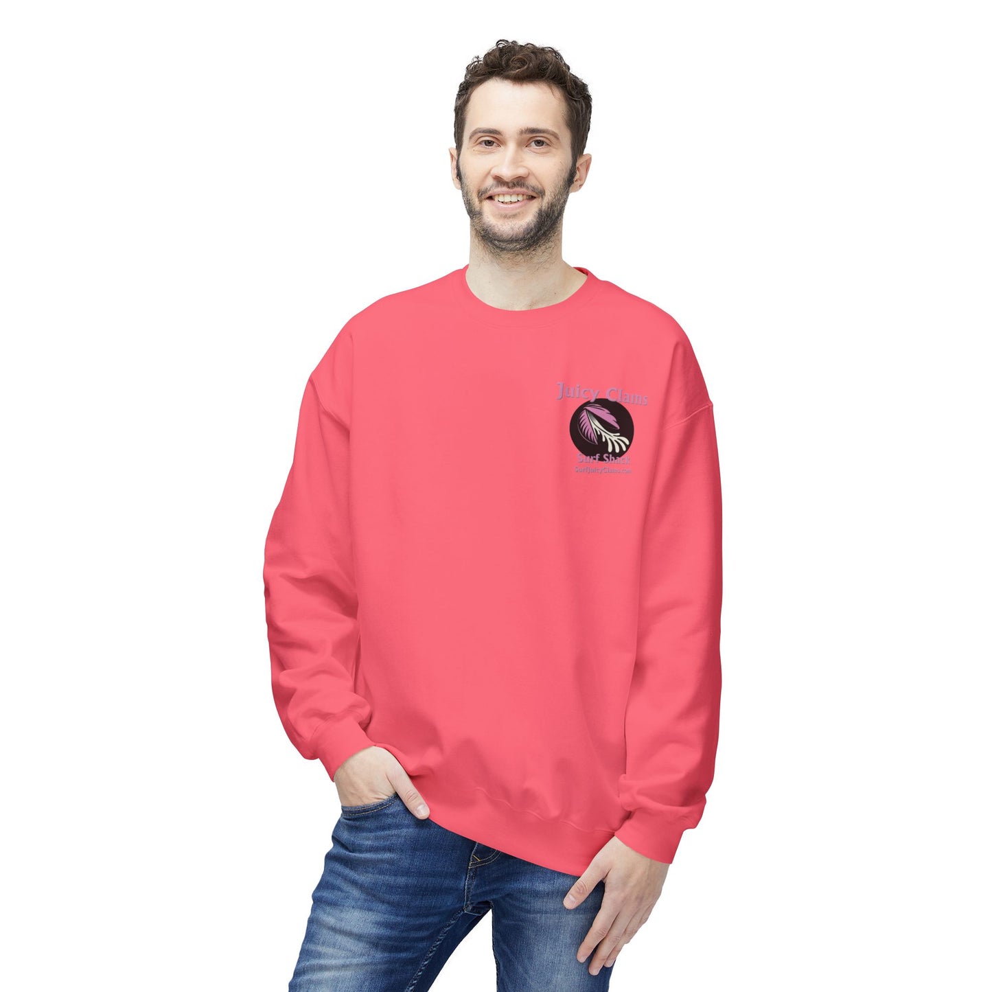 Juicy Clams Unisex Midweight Sweatshirt (A001)
