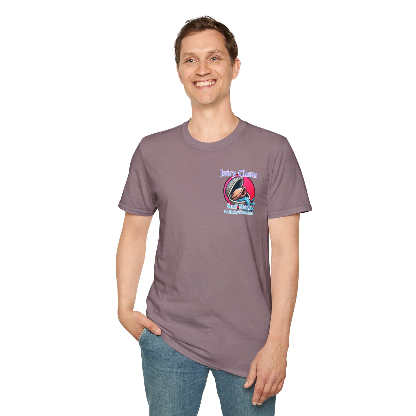 Juicy Clams Unisex Logo T-Shirt (A007)
