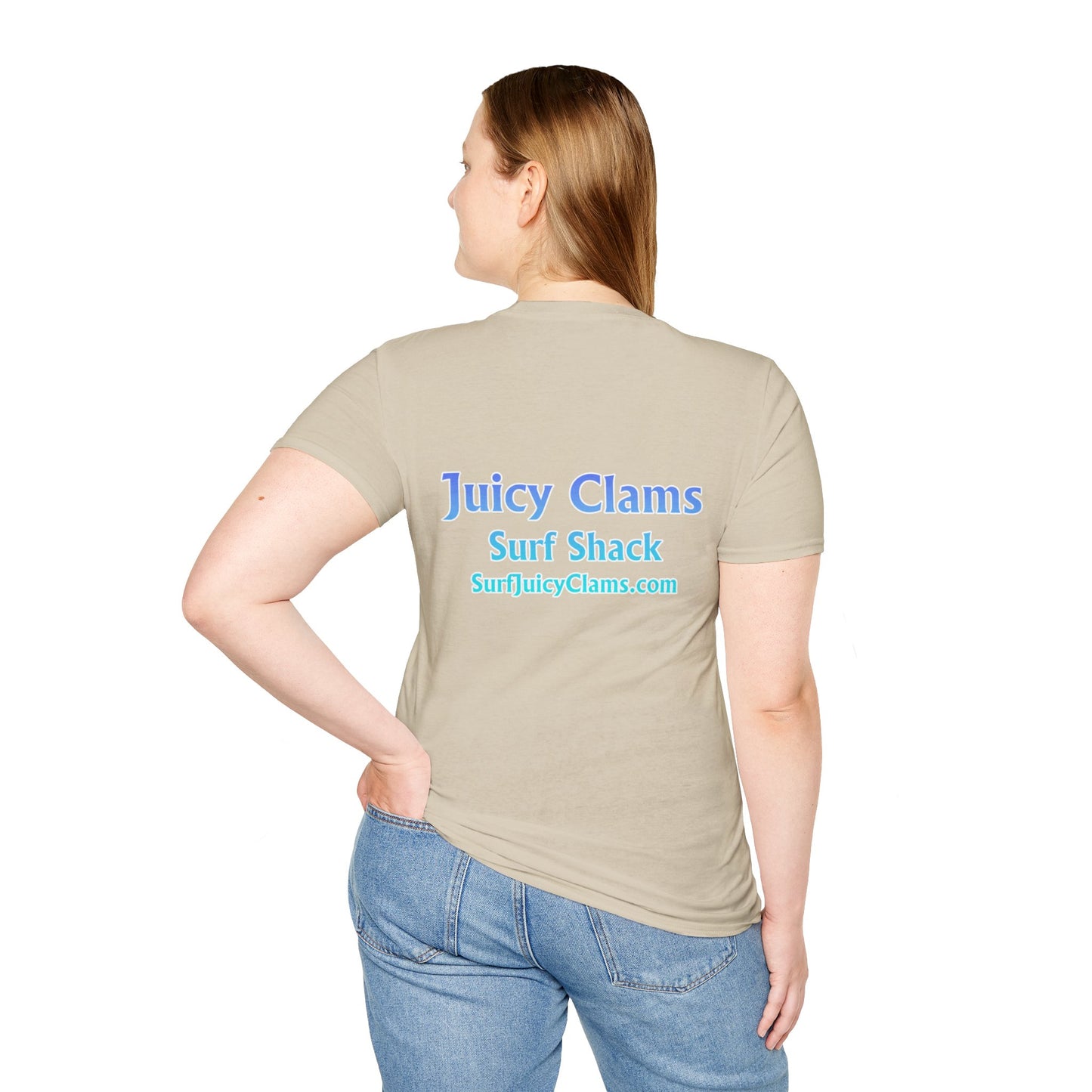 Juicy Clams Unisex Logo T-Shirt (A201)