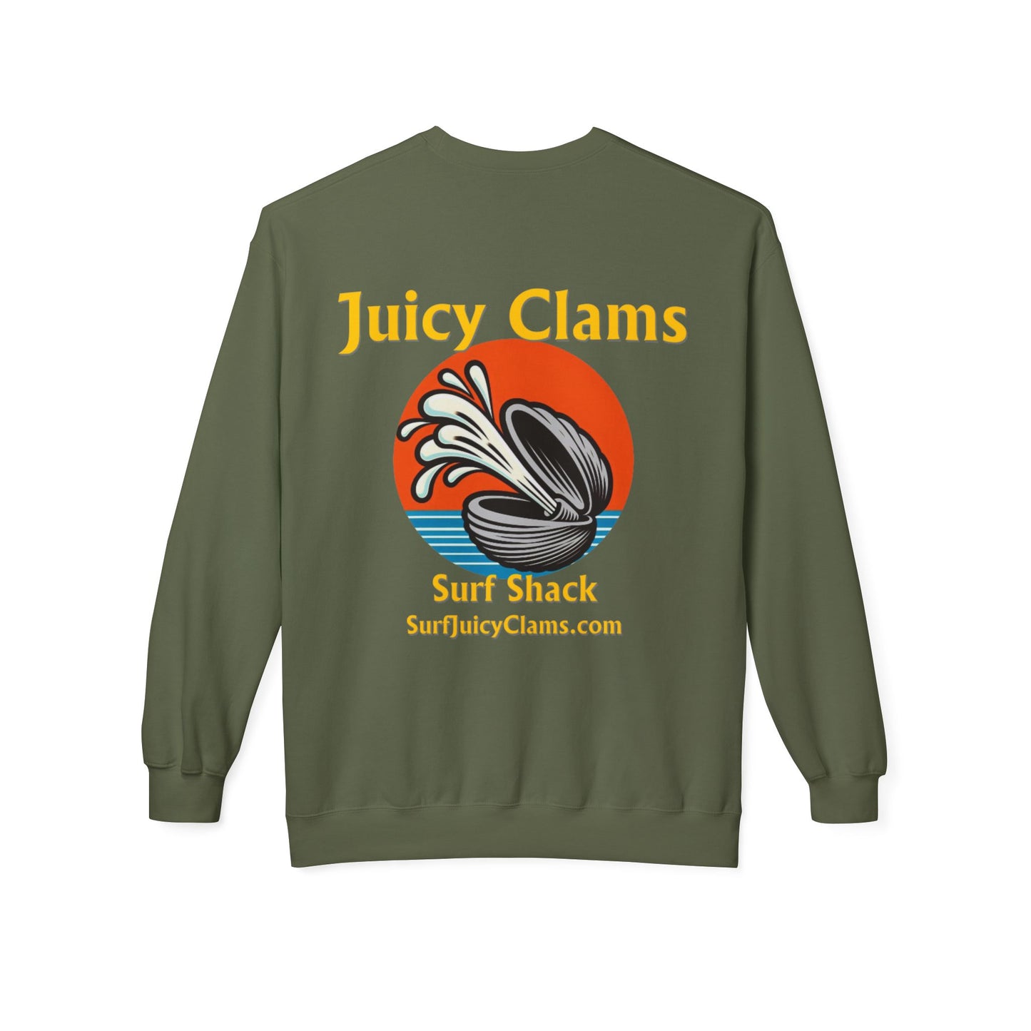 Juicy Clams Unisex Midweight Sweatshirt (A005)